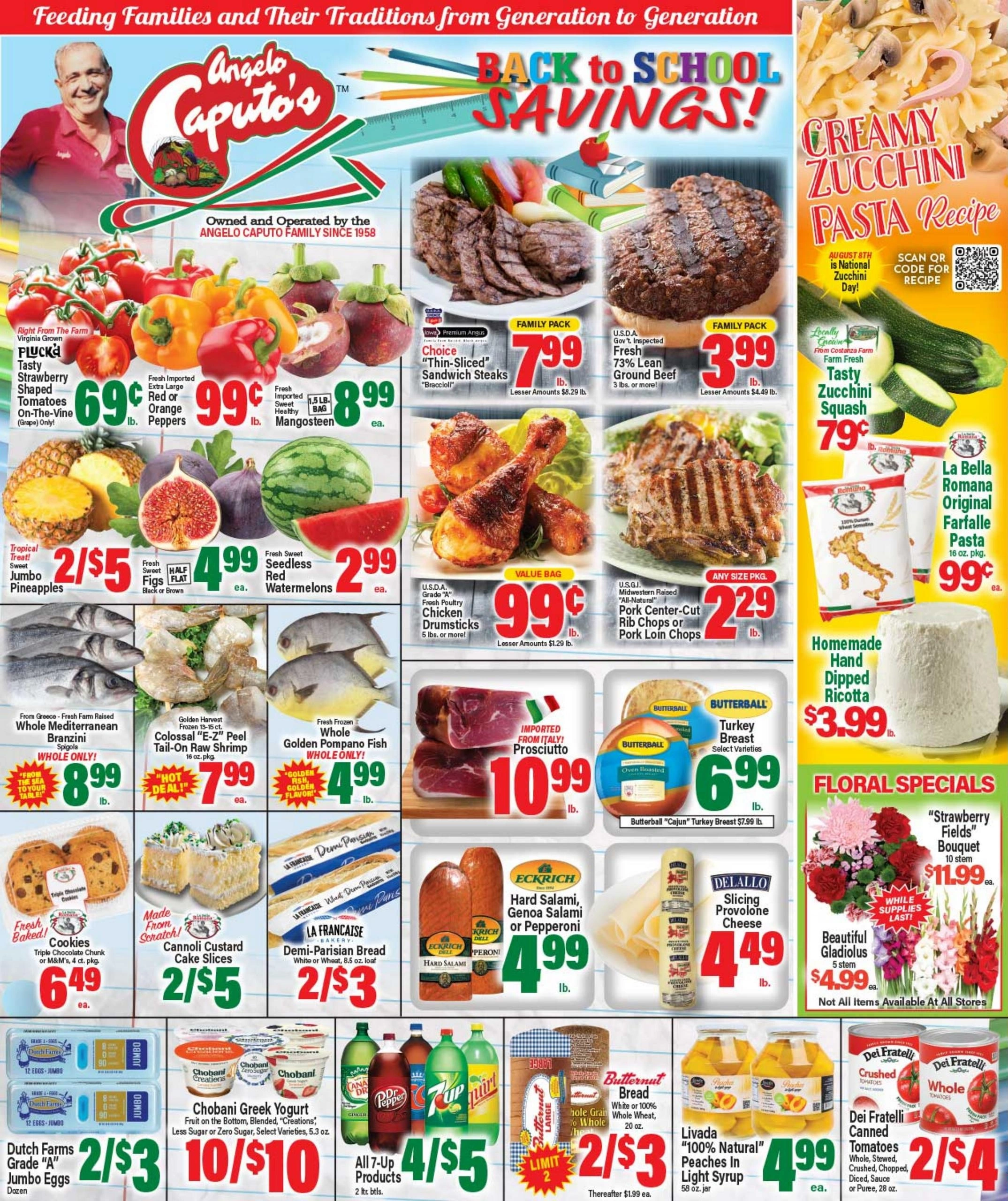 Angelo Caputo's Fresh Market flyer page 1