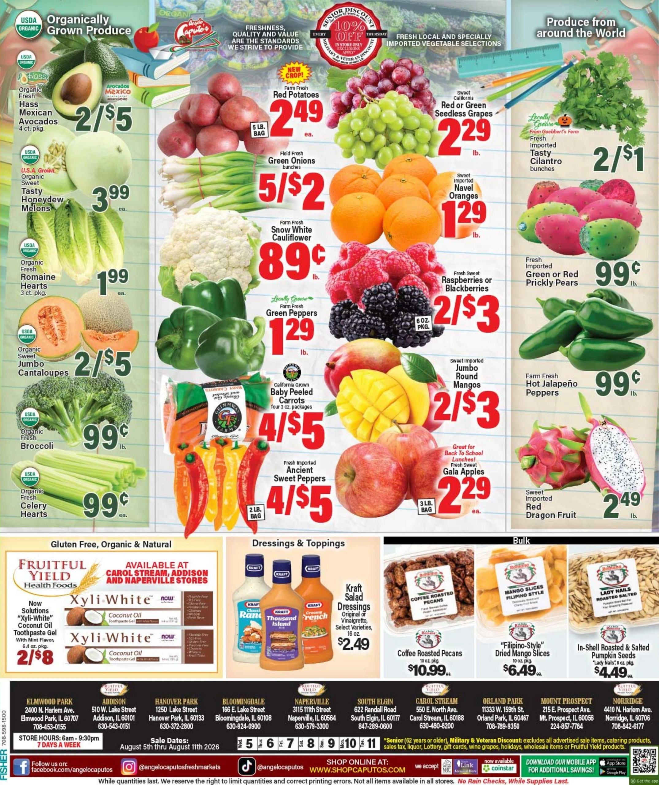 Angelo Caputo's Fresh Market flyer page 2