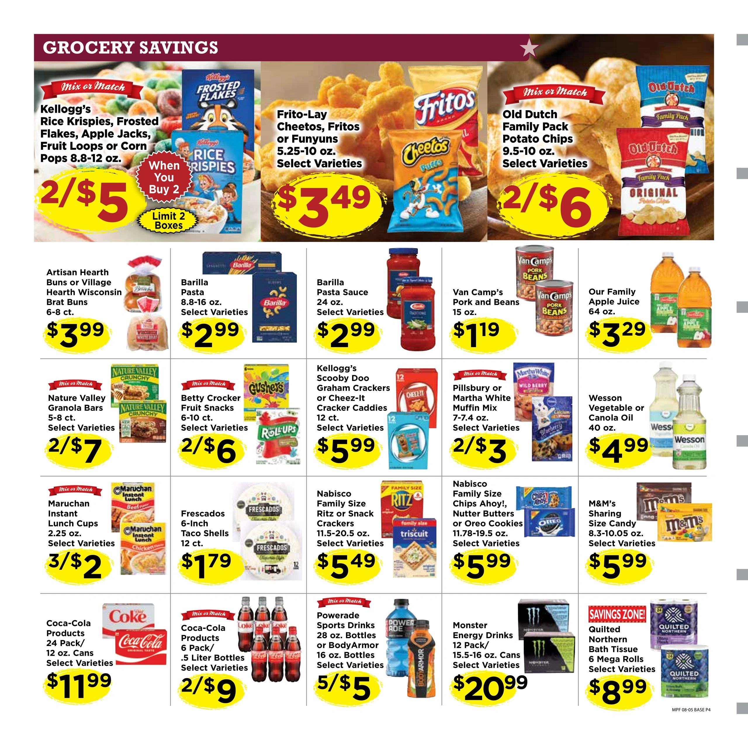 Marketplace Foods flyer page 4