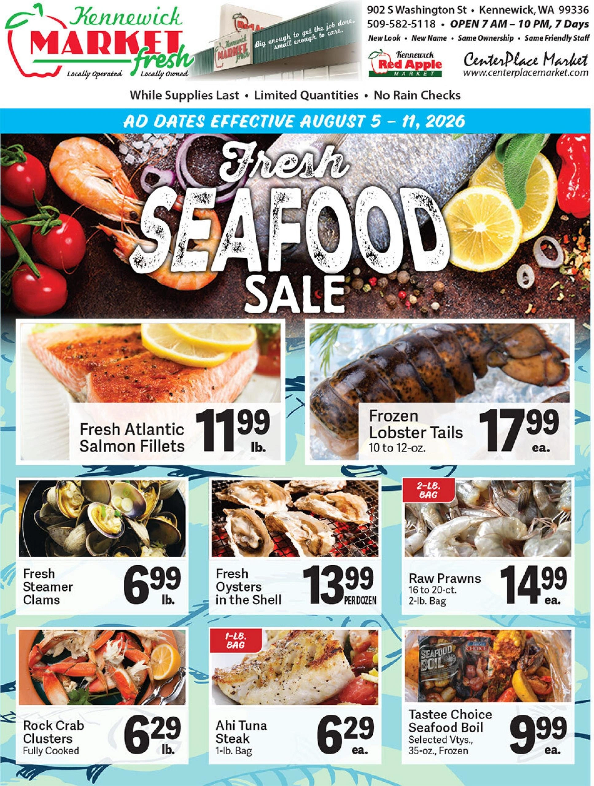 Kennewick Red Apple Market flyer page 1