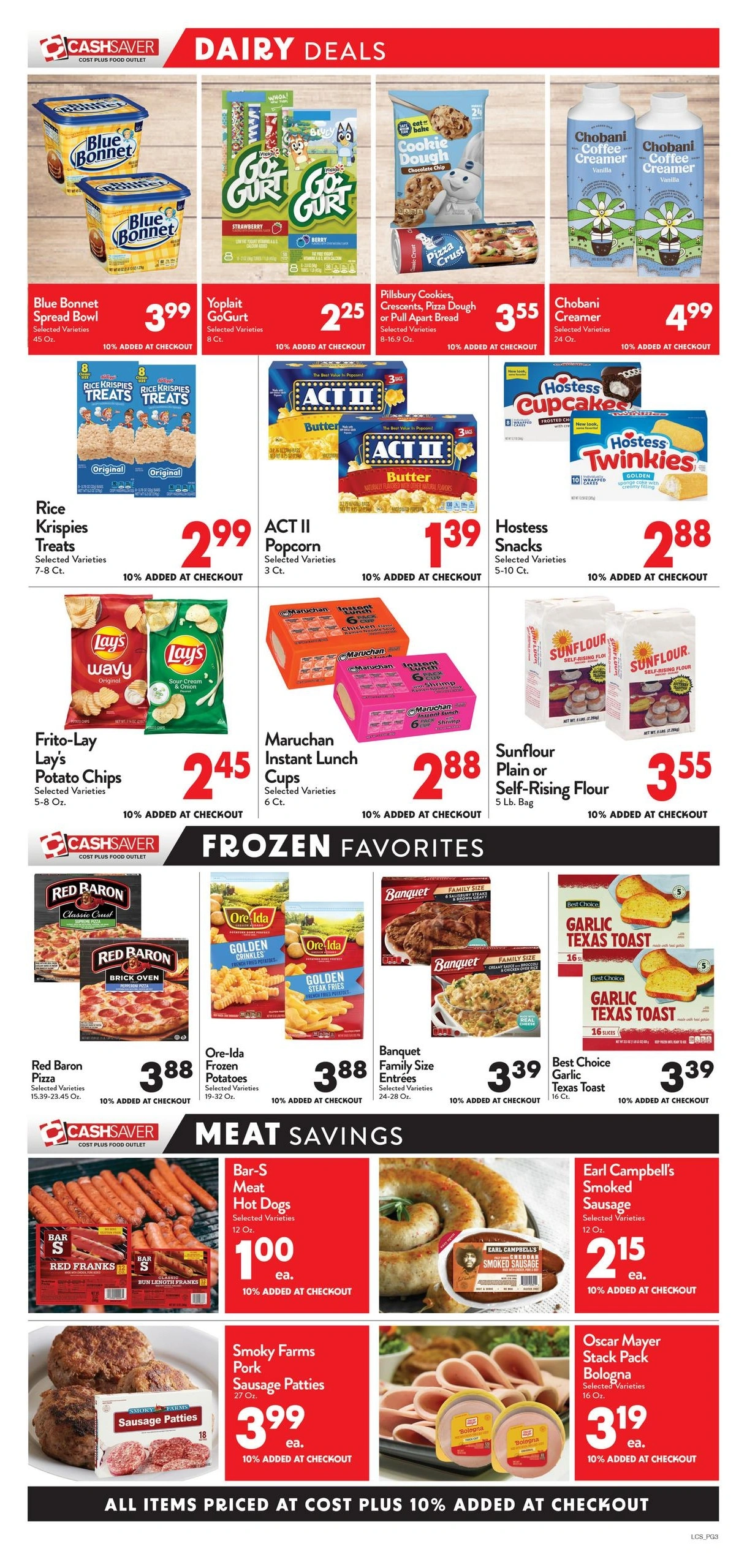Larson's Cash Saver flyer page 3