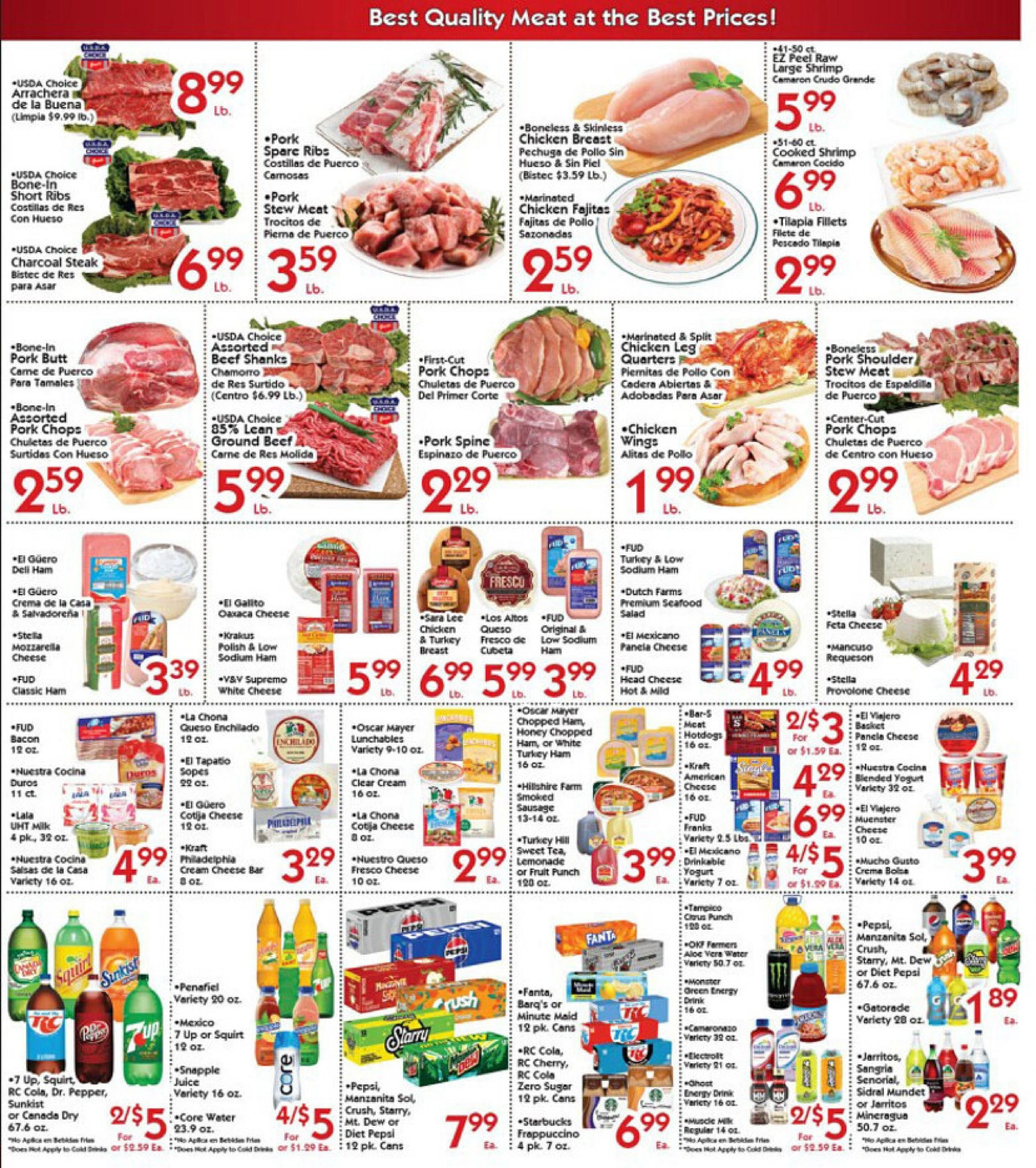 Super Mercados El Guero flyer page 2
