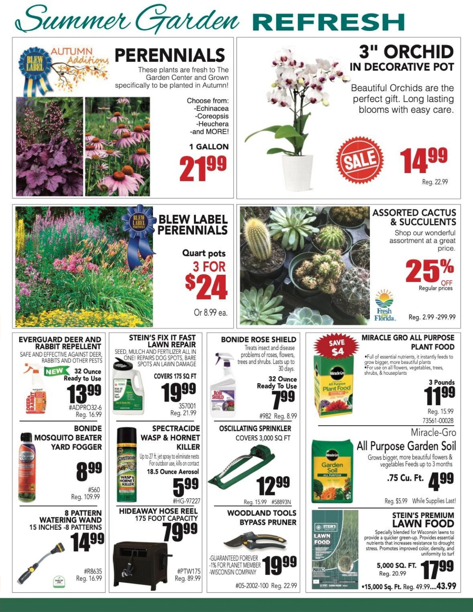 Stein's Garden and Home flyer page 2