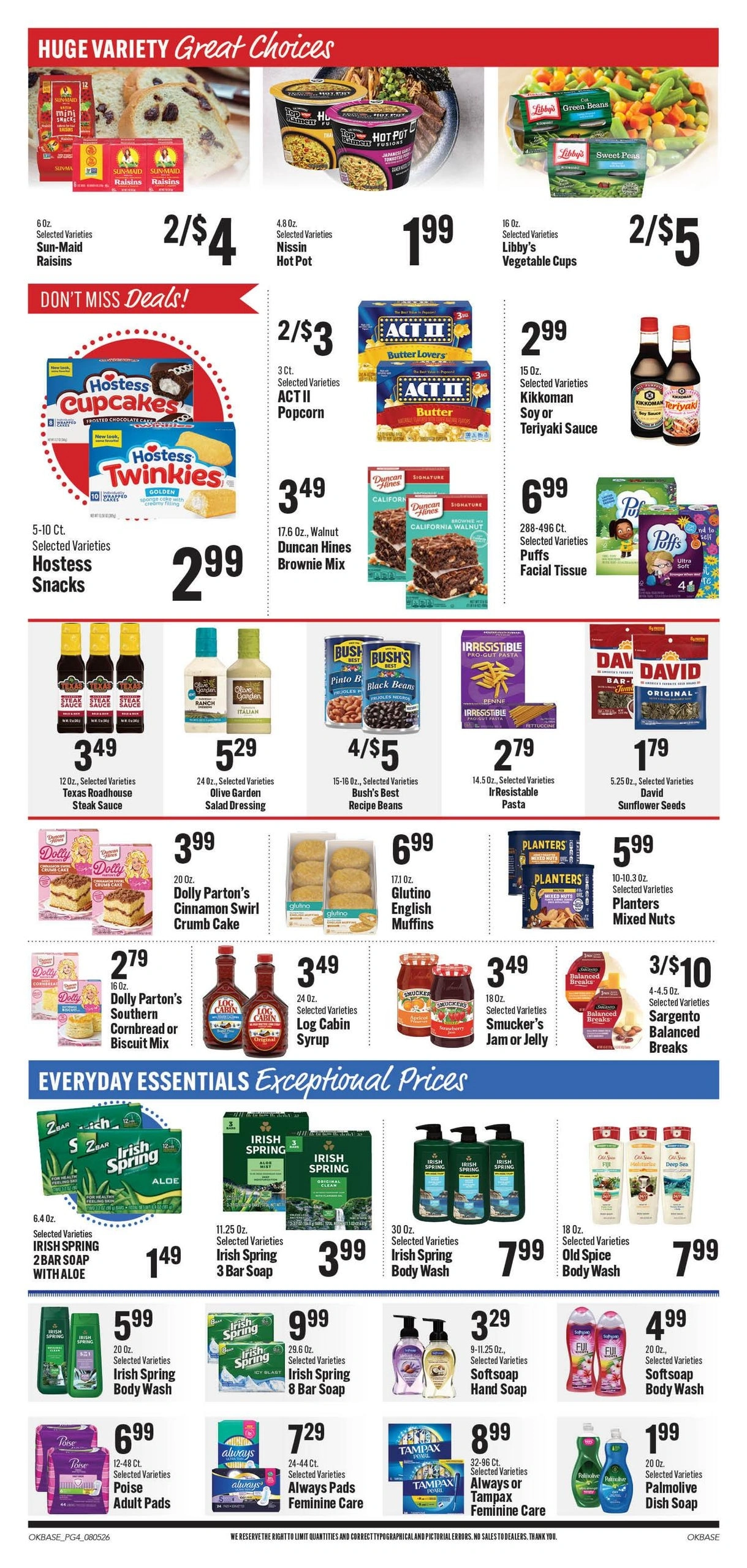 Nichols Dollar Saver flyer page 4