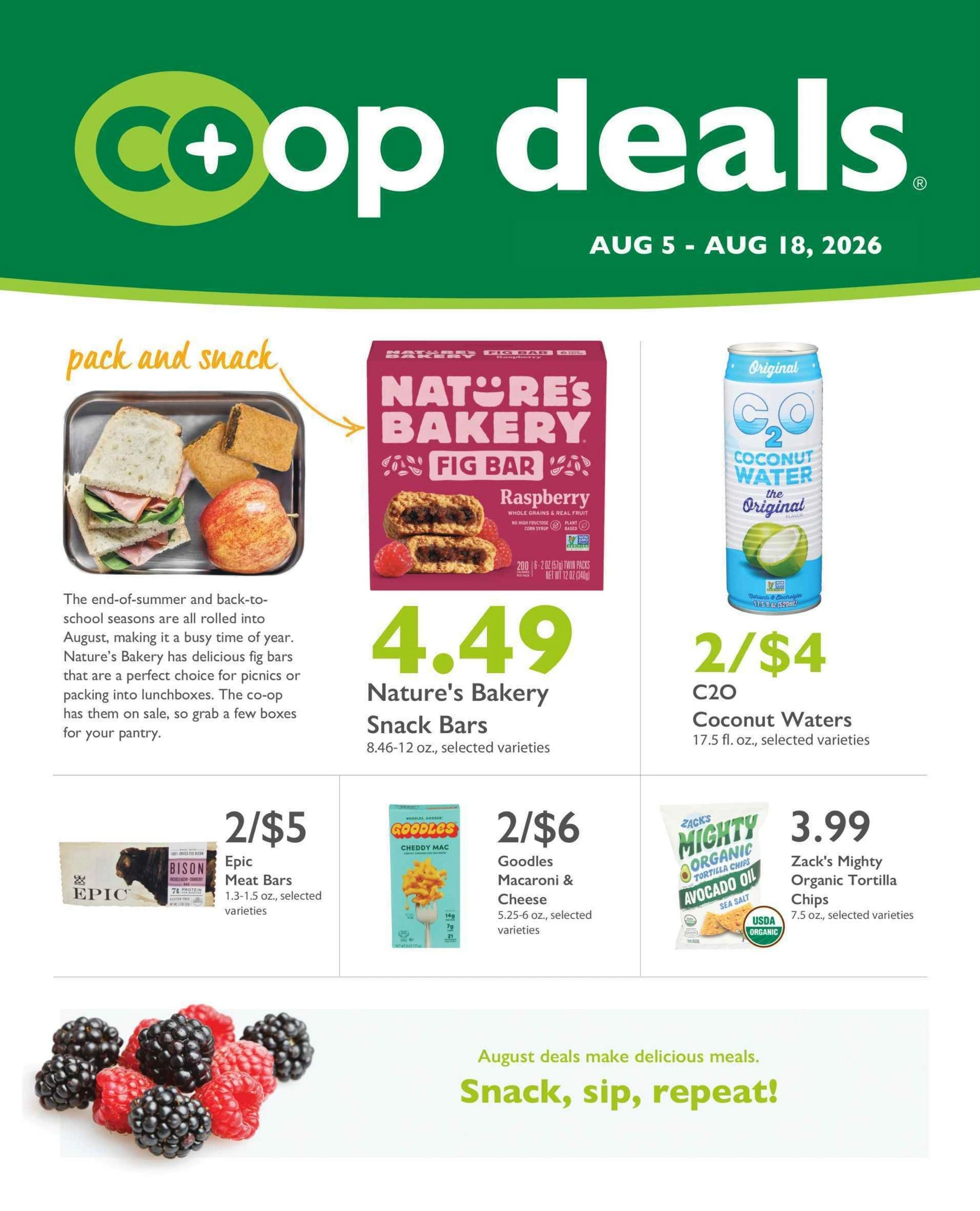 TPSS Co-op flyer page 1
