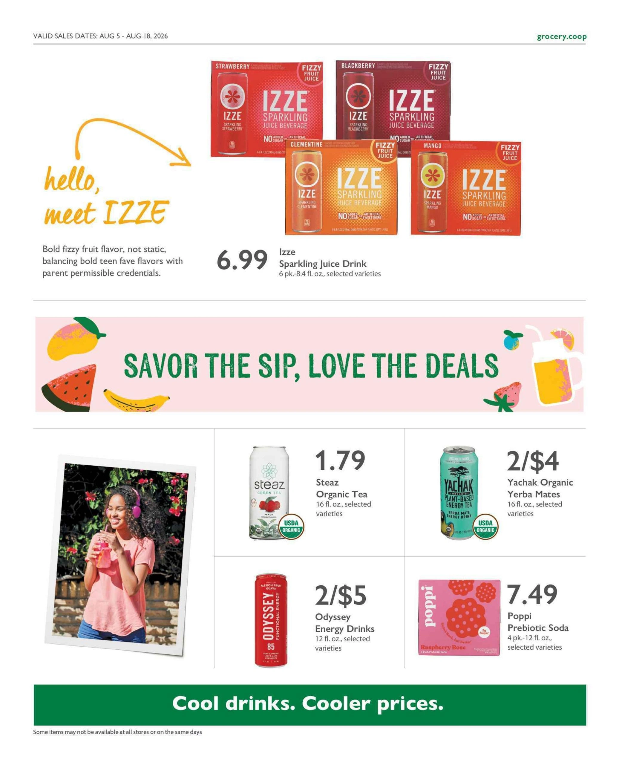 Co-opportunity Natural Foods flyer page 3