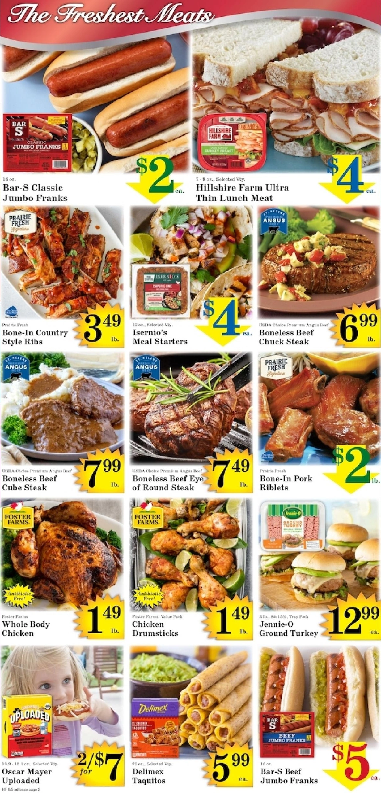 Harvest Foods flyer page 2