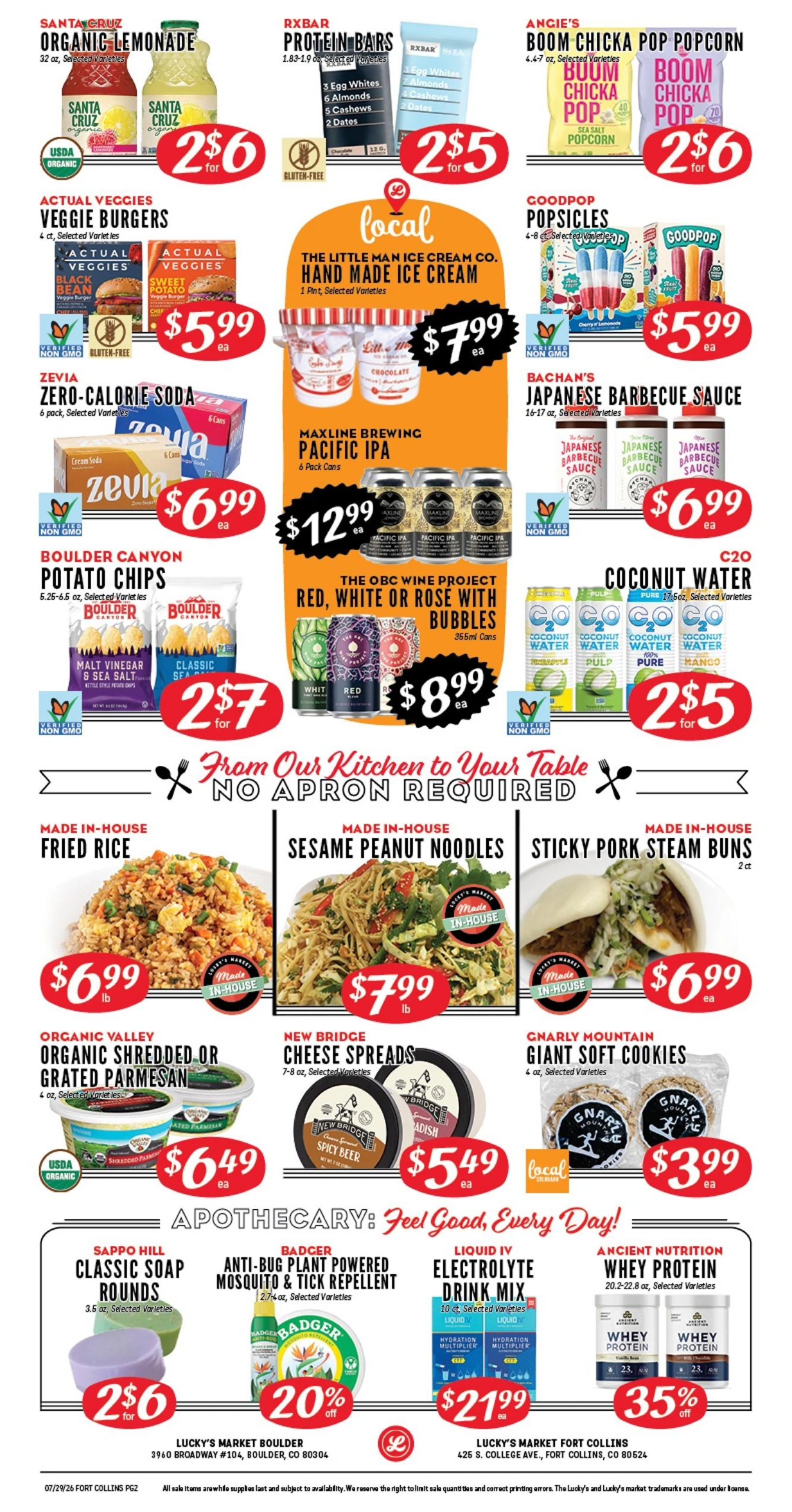 Lucky's Market flyer page 2