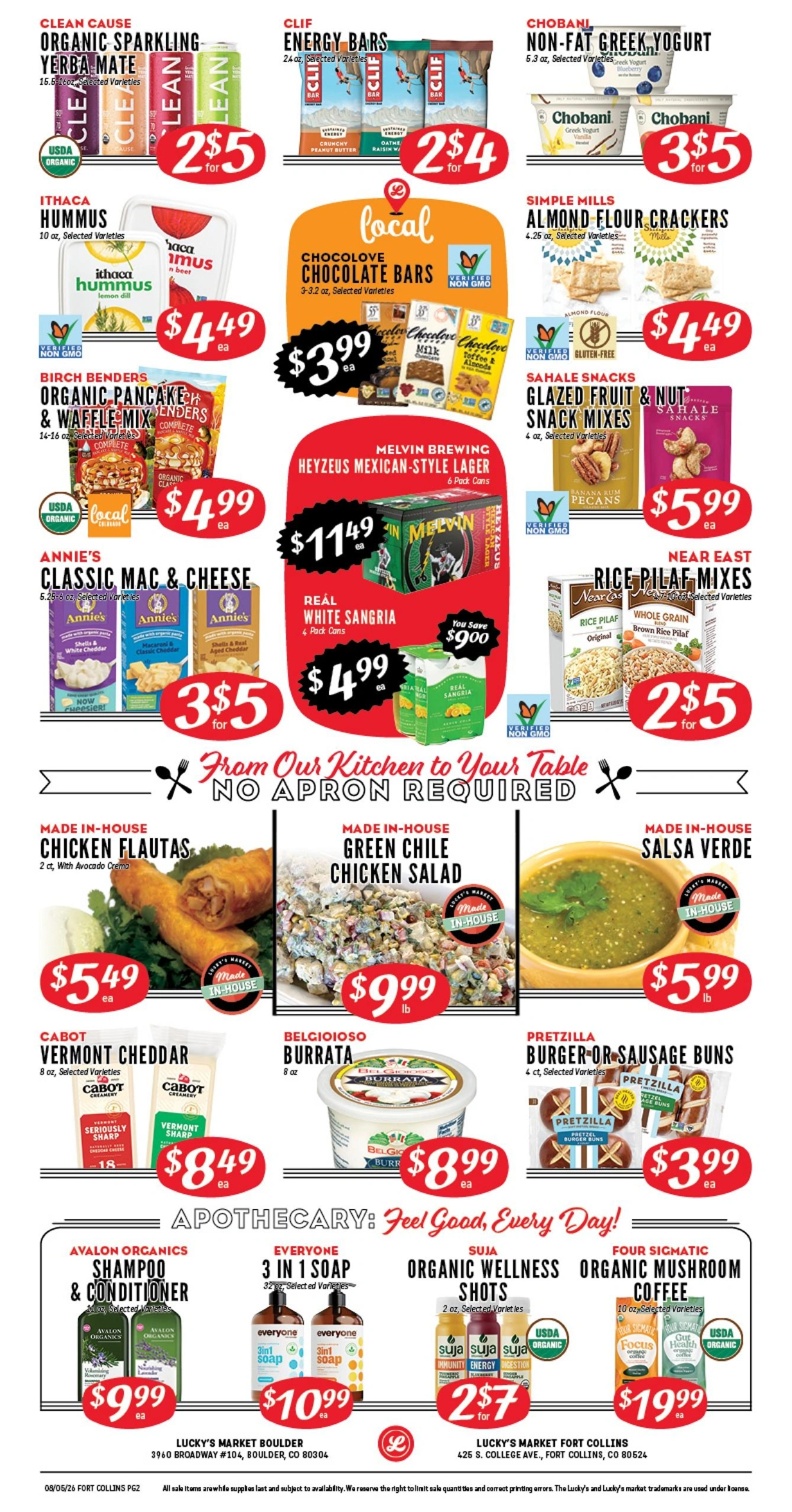 Lucky's Market flyer page 4