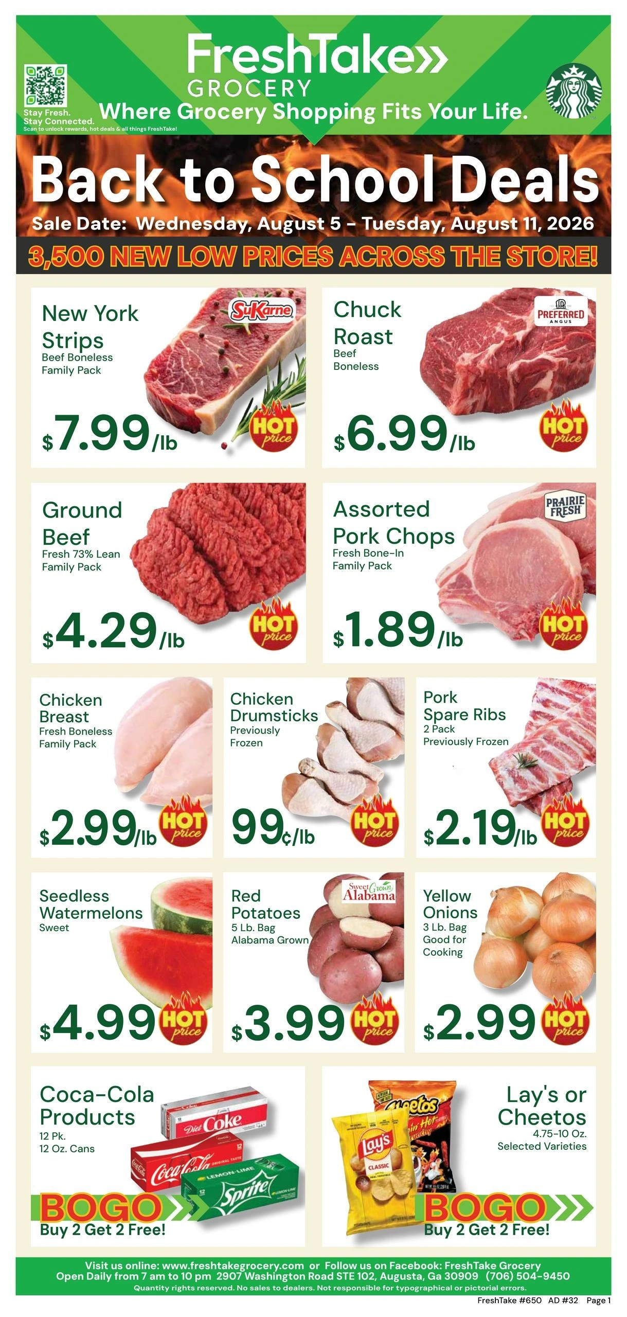 FreshTake flyer page 1