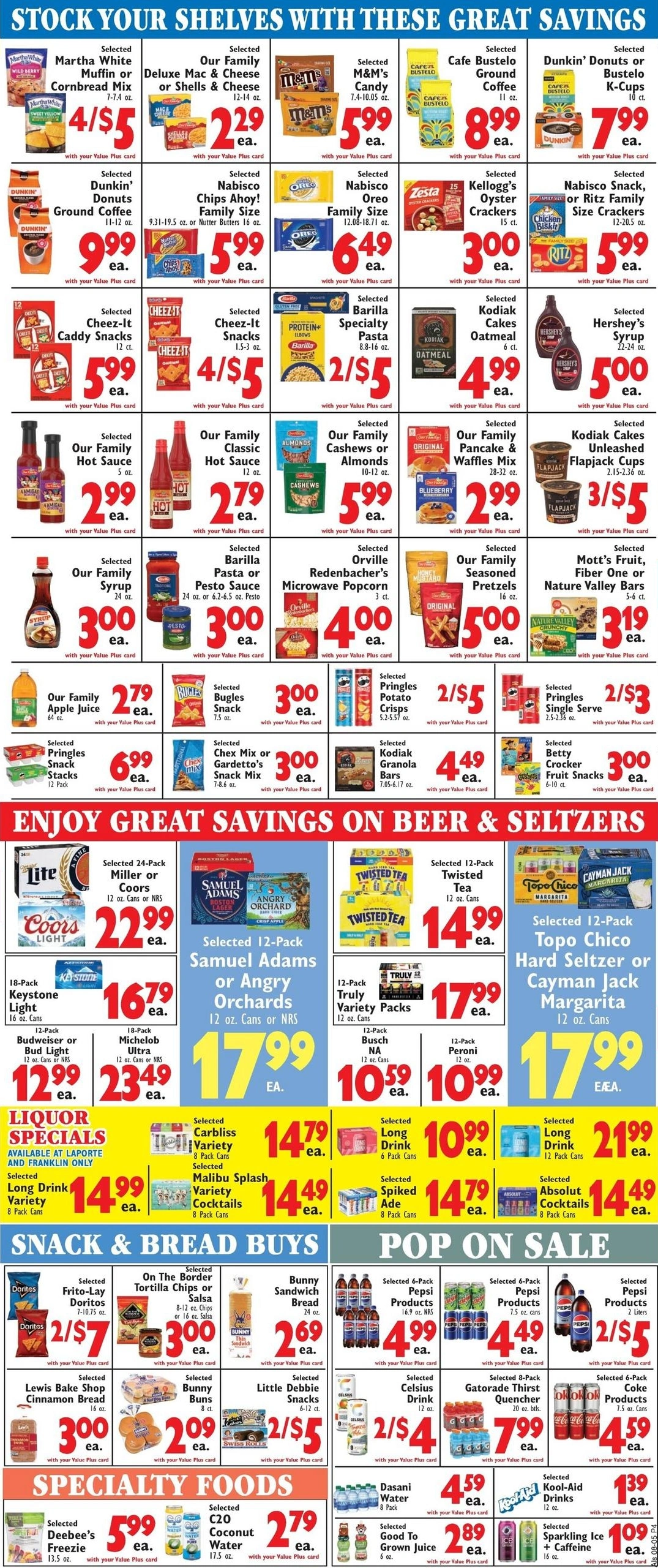 Al's Supermarket flyer page 4