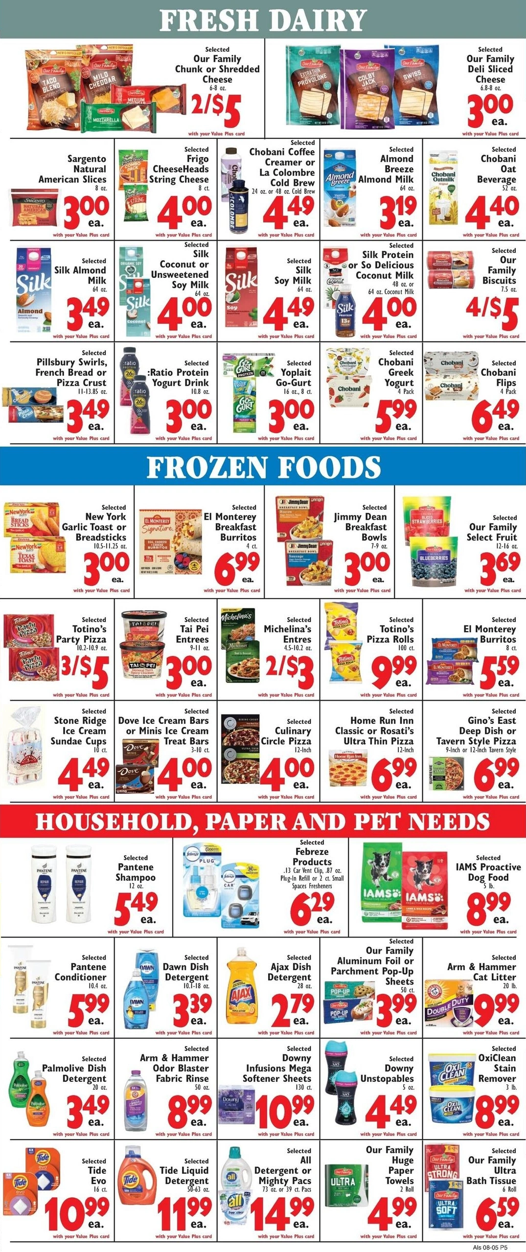 Al's Supermarket flyer page 5