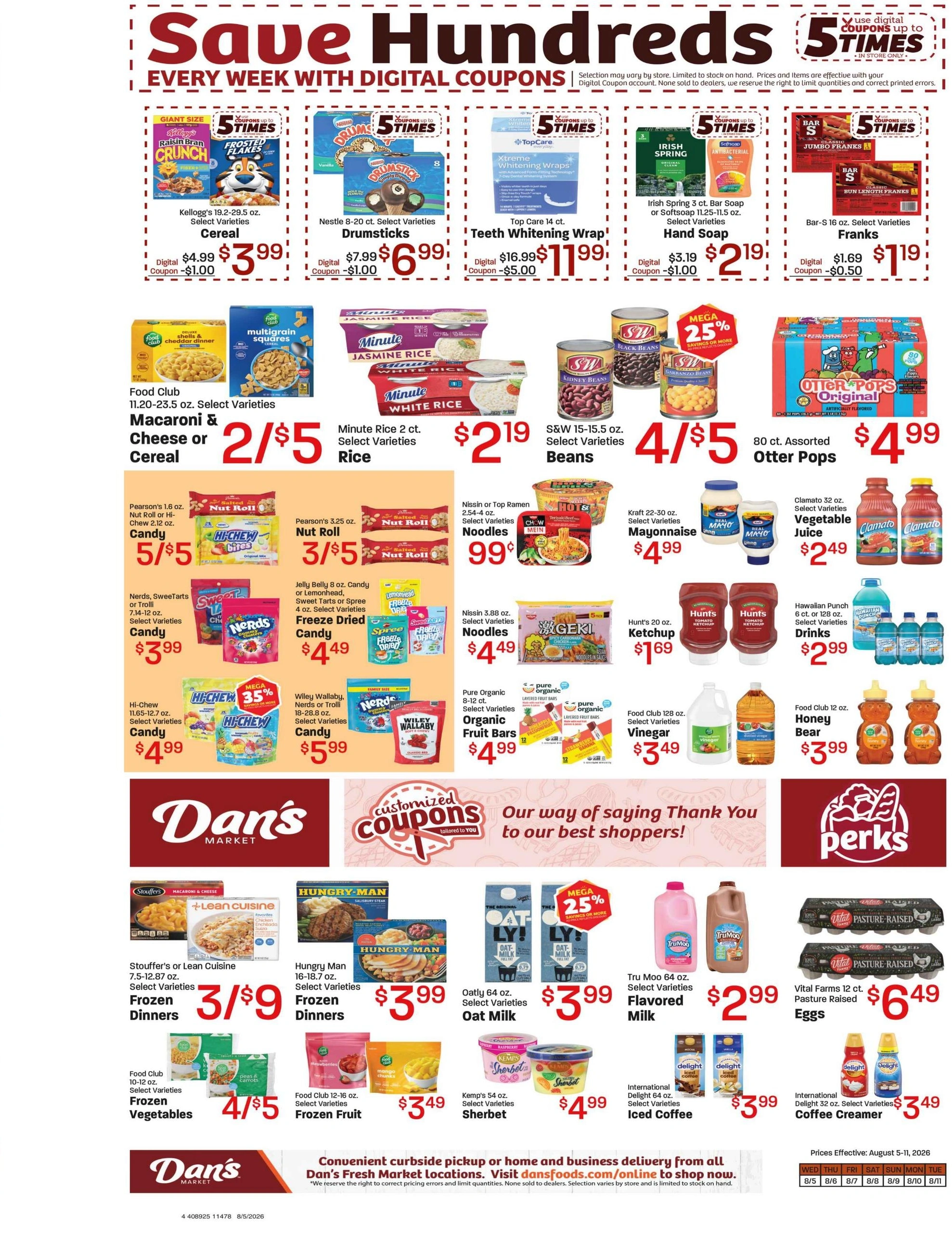 Dan's Fresh Market flyer page 4
