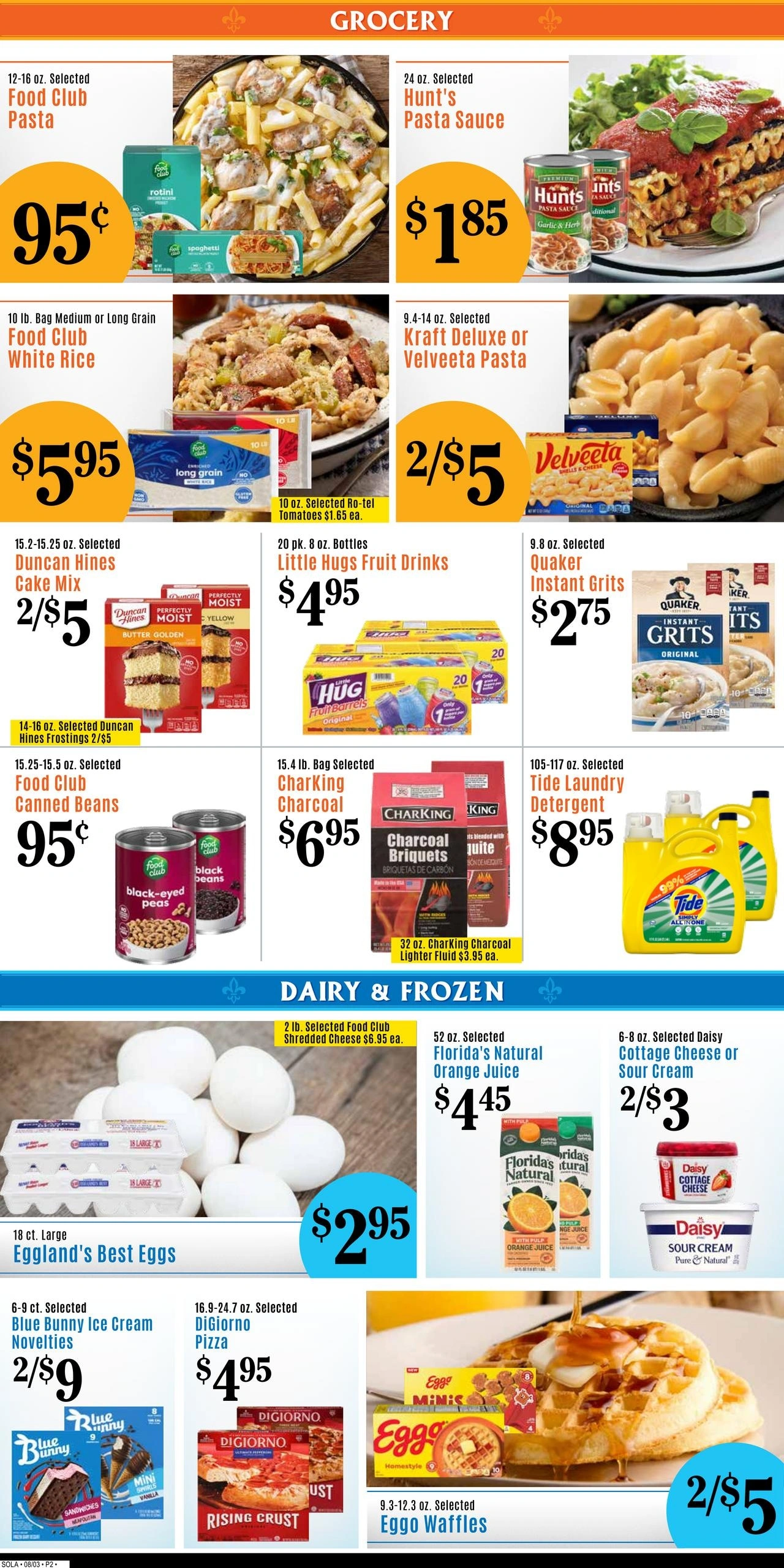Champagne’s Market flyer page 2