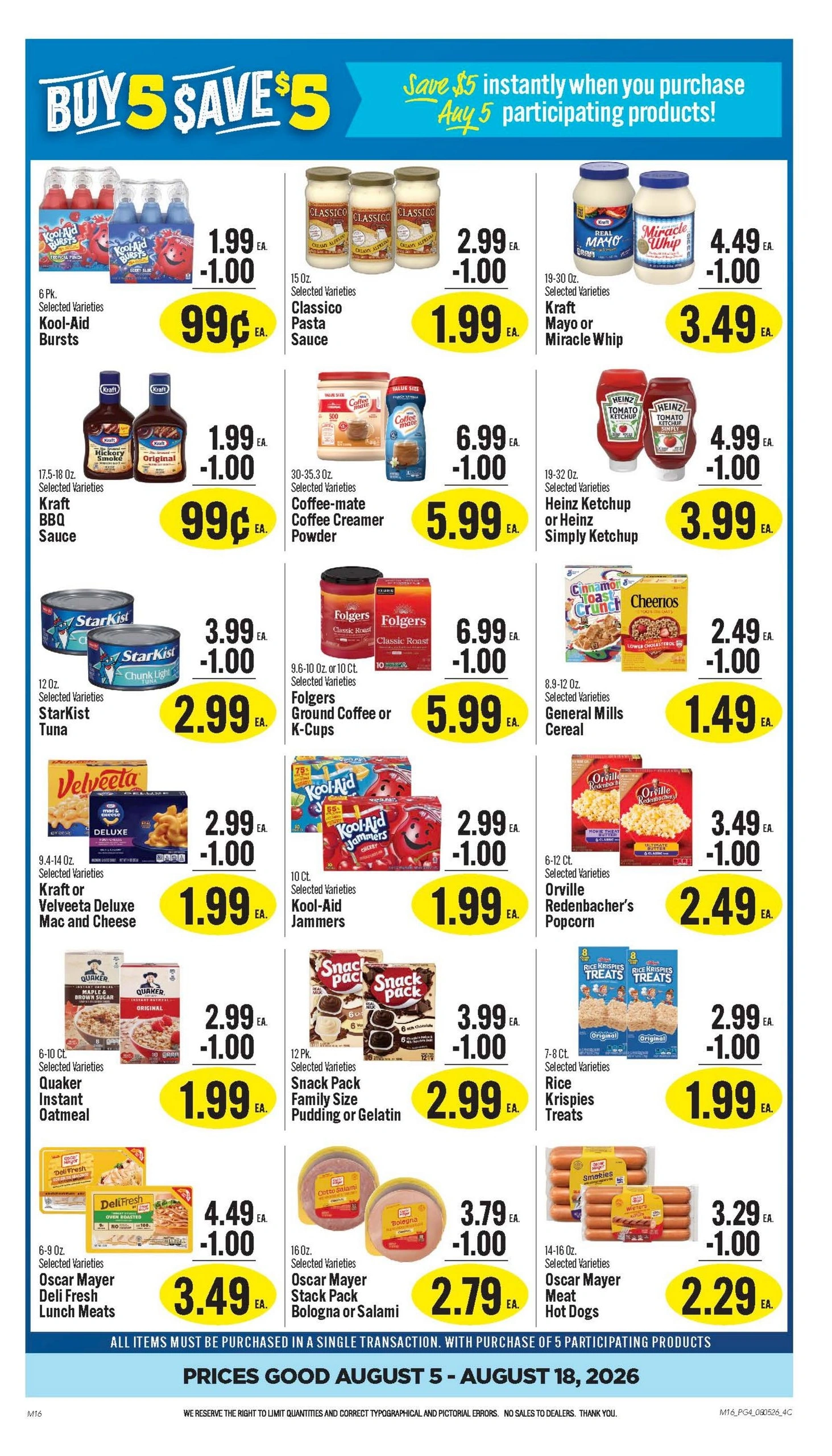 Superlo Foods flyer page 4