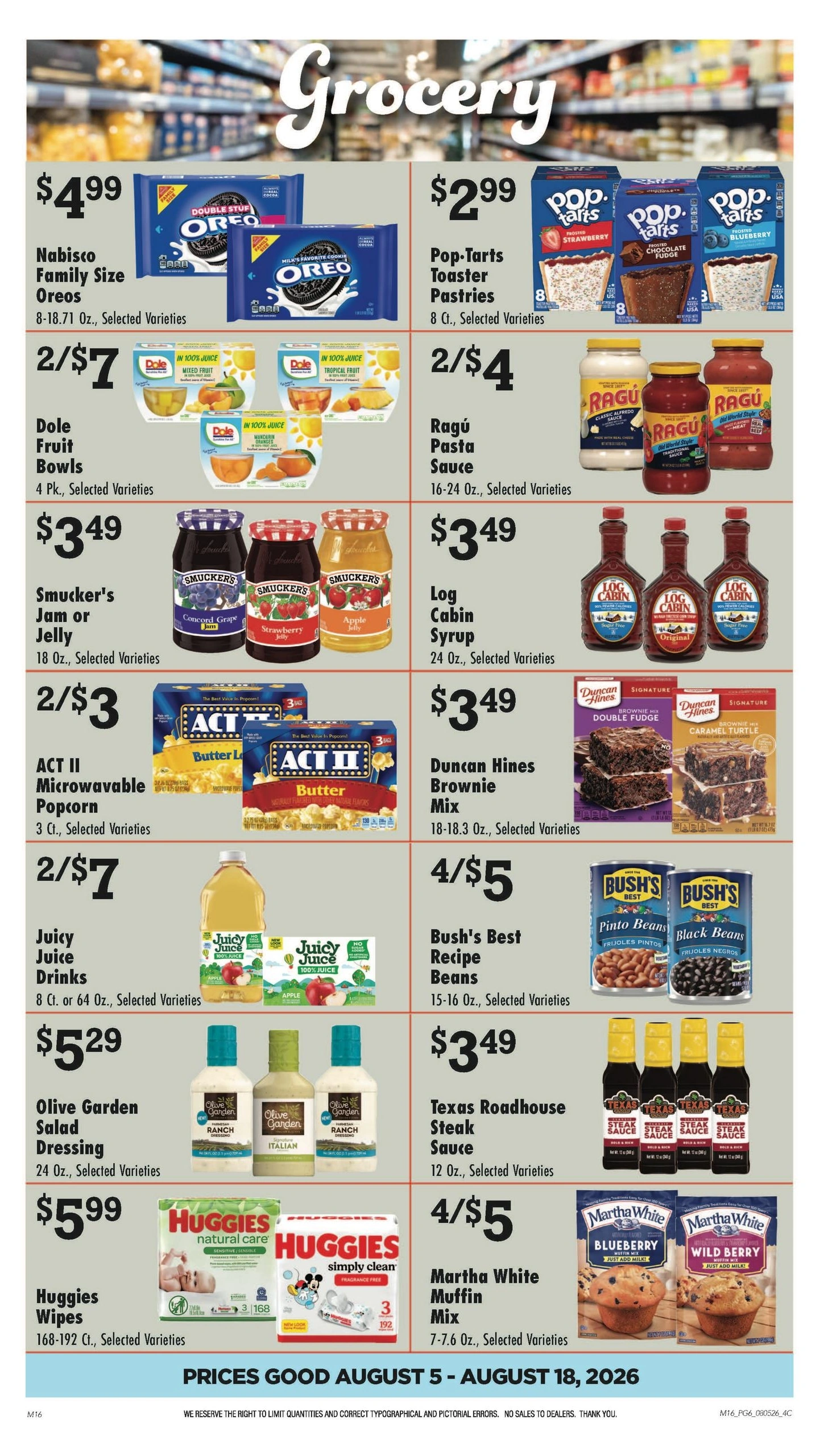 Superlo Foods flyer page 6