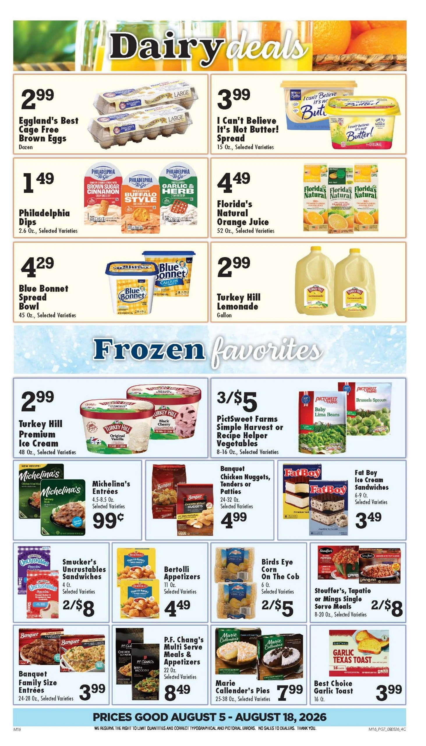 Superlo Foods flyer page 7