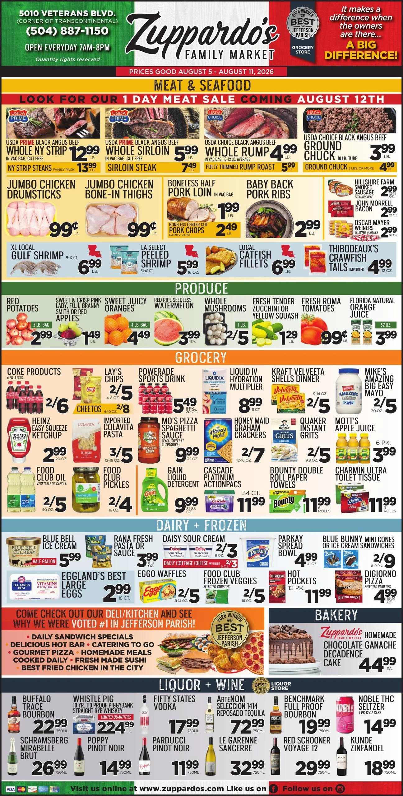 Zuppardo's flyer page 1