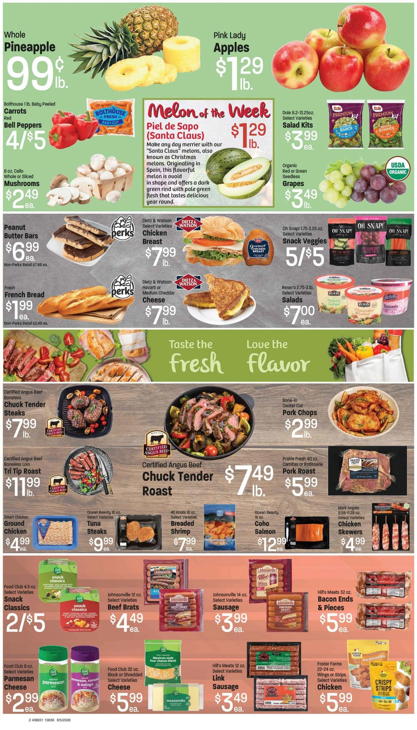 Lin's Fresh Market flyer page 2