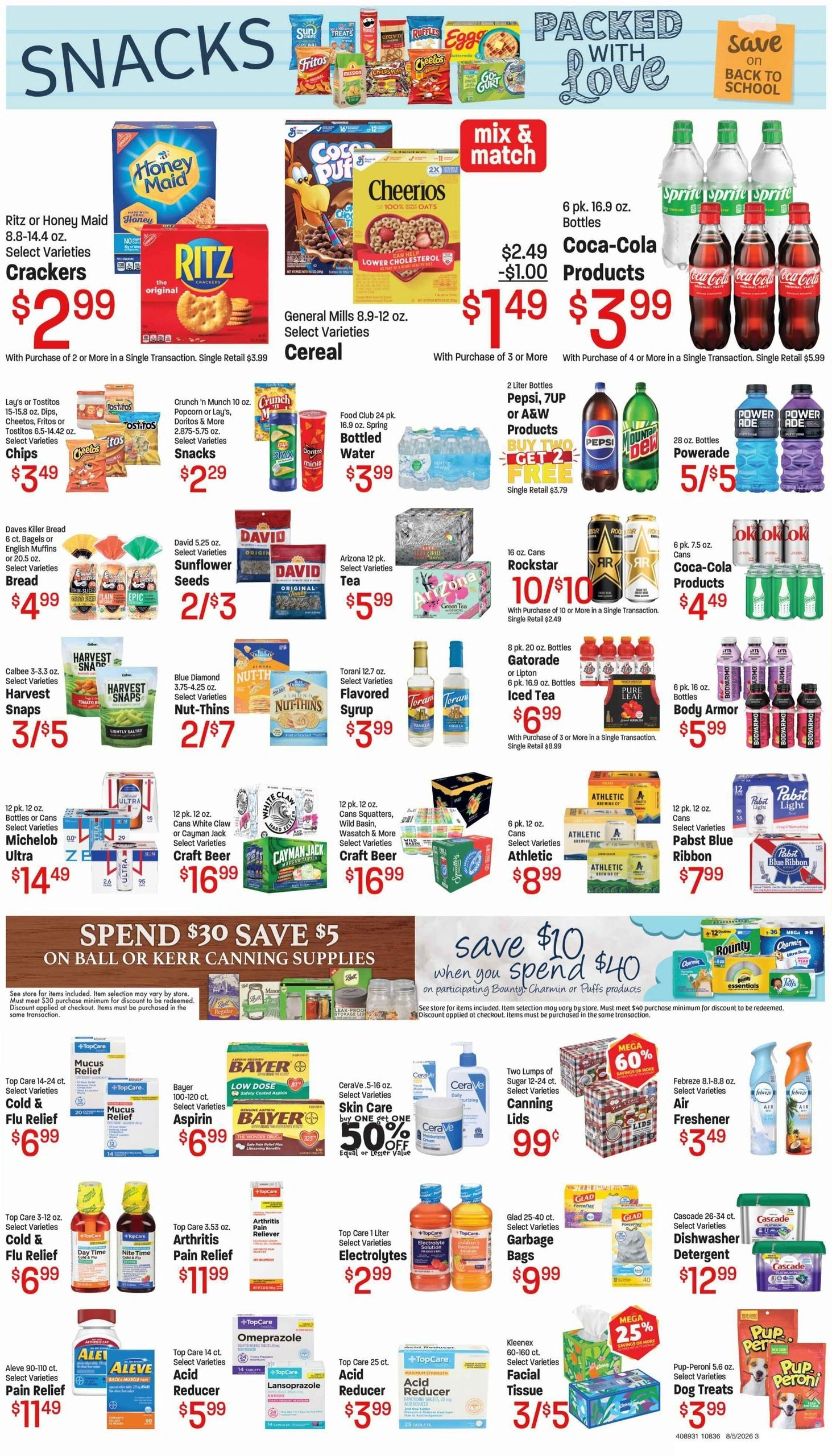 Lin's Fresh Market flyer page 3