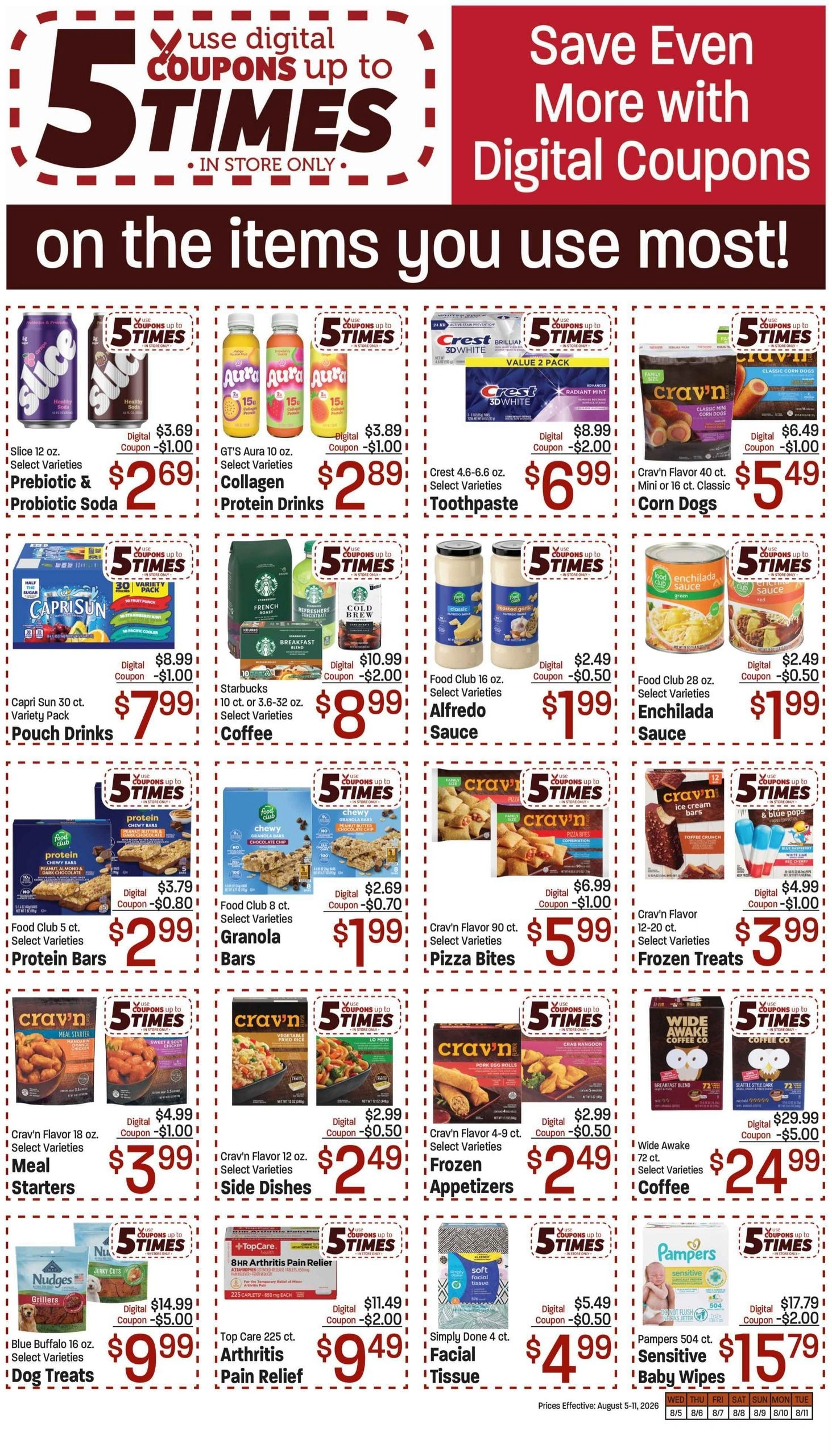 Lin's Fresh Market flyer page 8