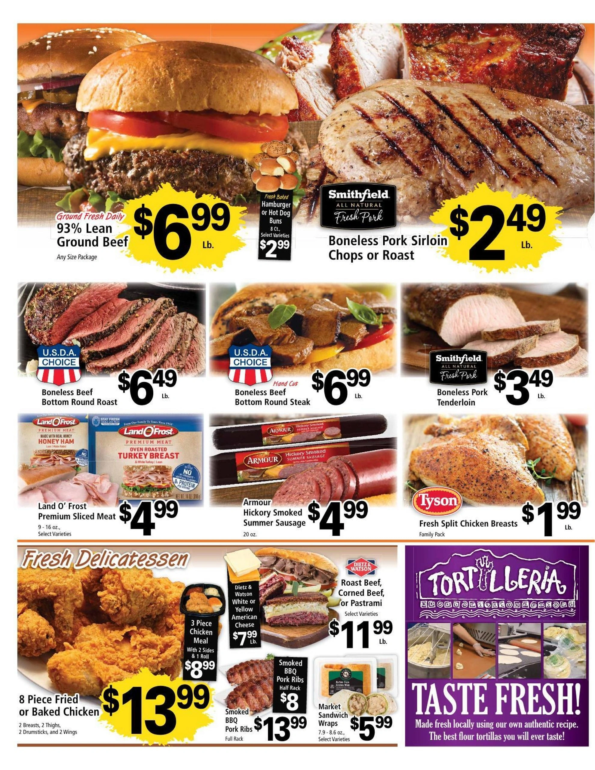 Grand Central Apple Market flyer page 4