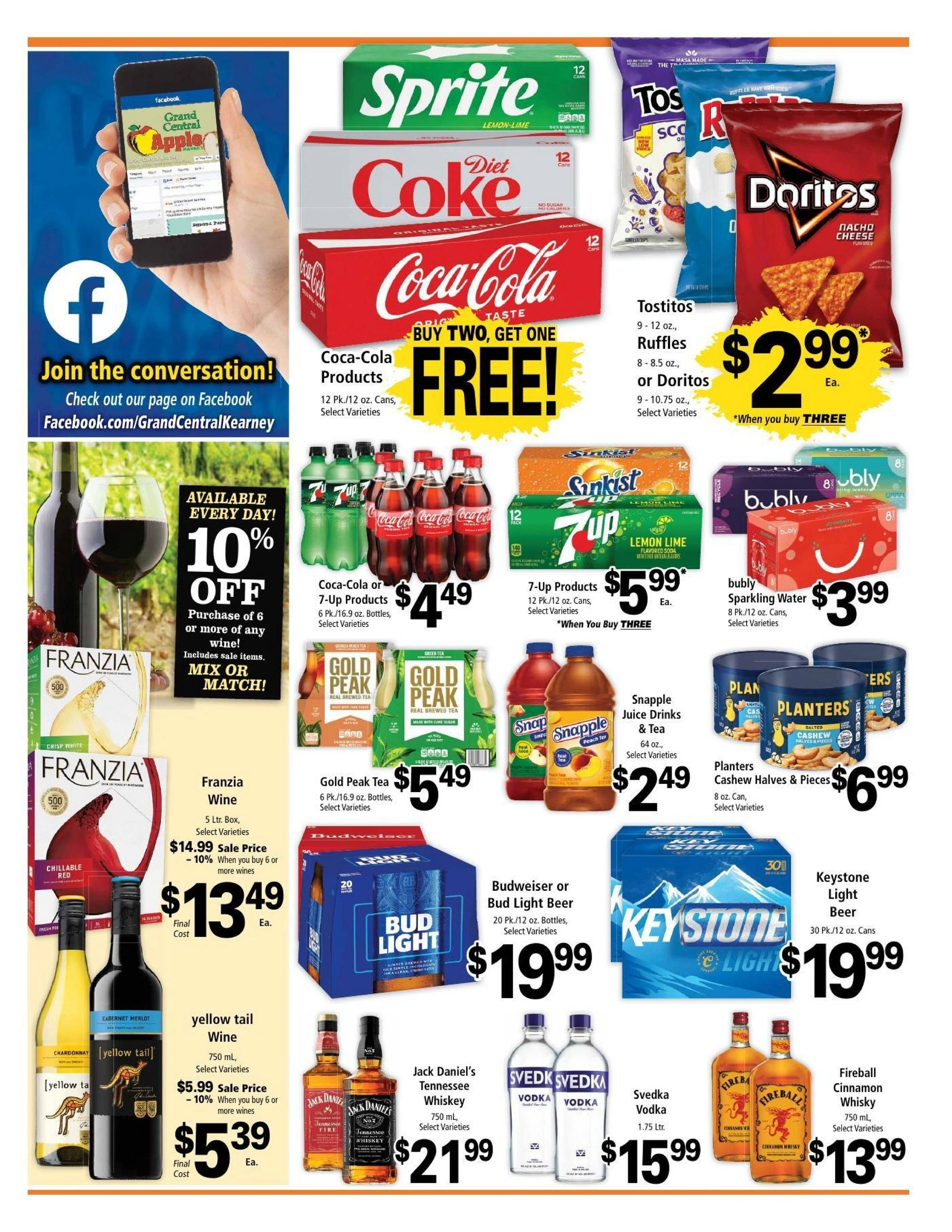 Grand Central Apple Market flyer page 6