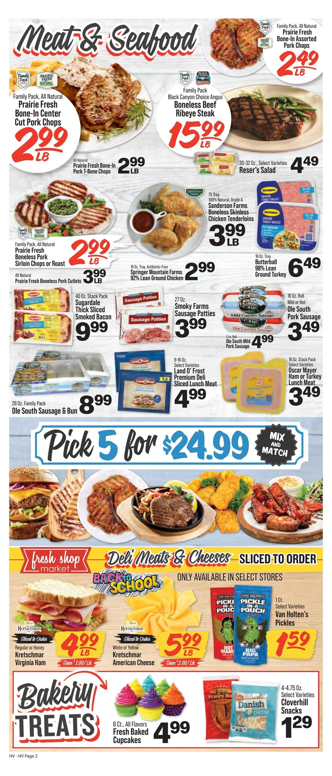 Hometown Market flyer page 3