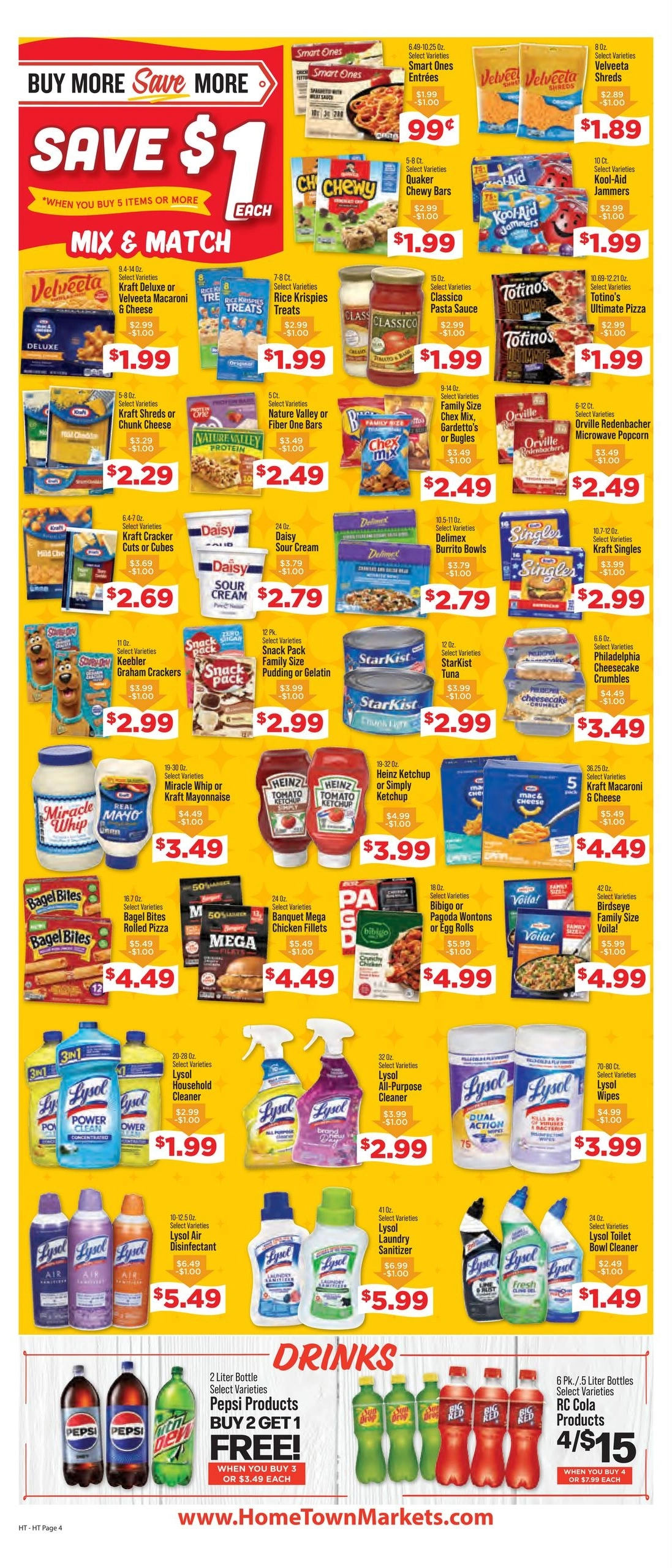 Hometown Market flyer page 5