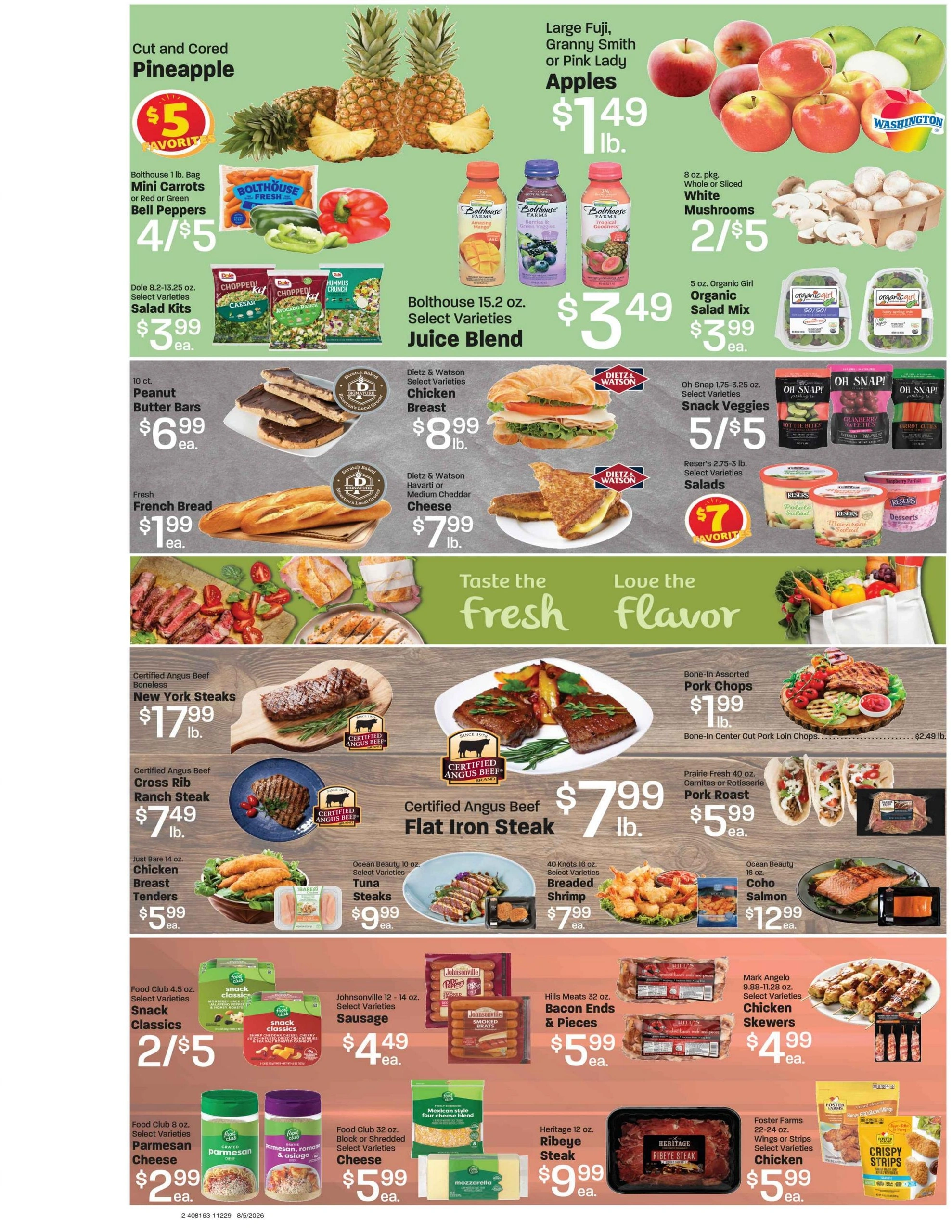 Peterson's Fresh Market flyer page 2