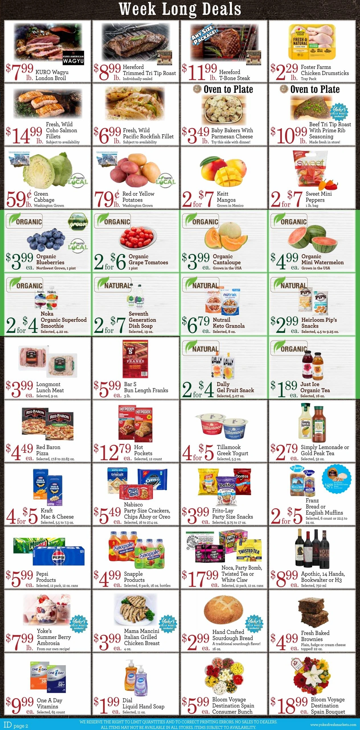 Yoke's Fresh Market flyer page 2