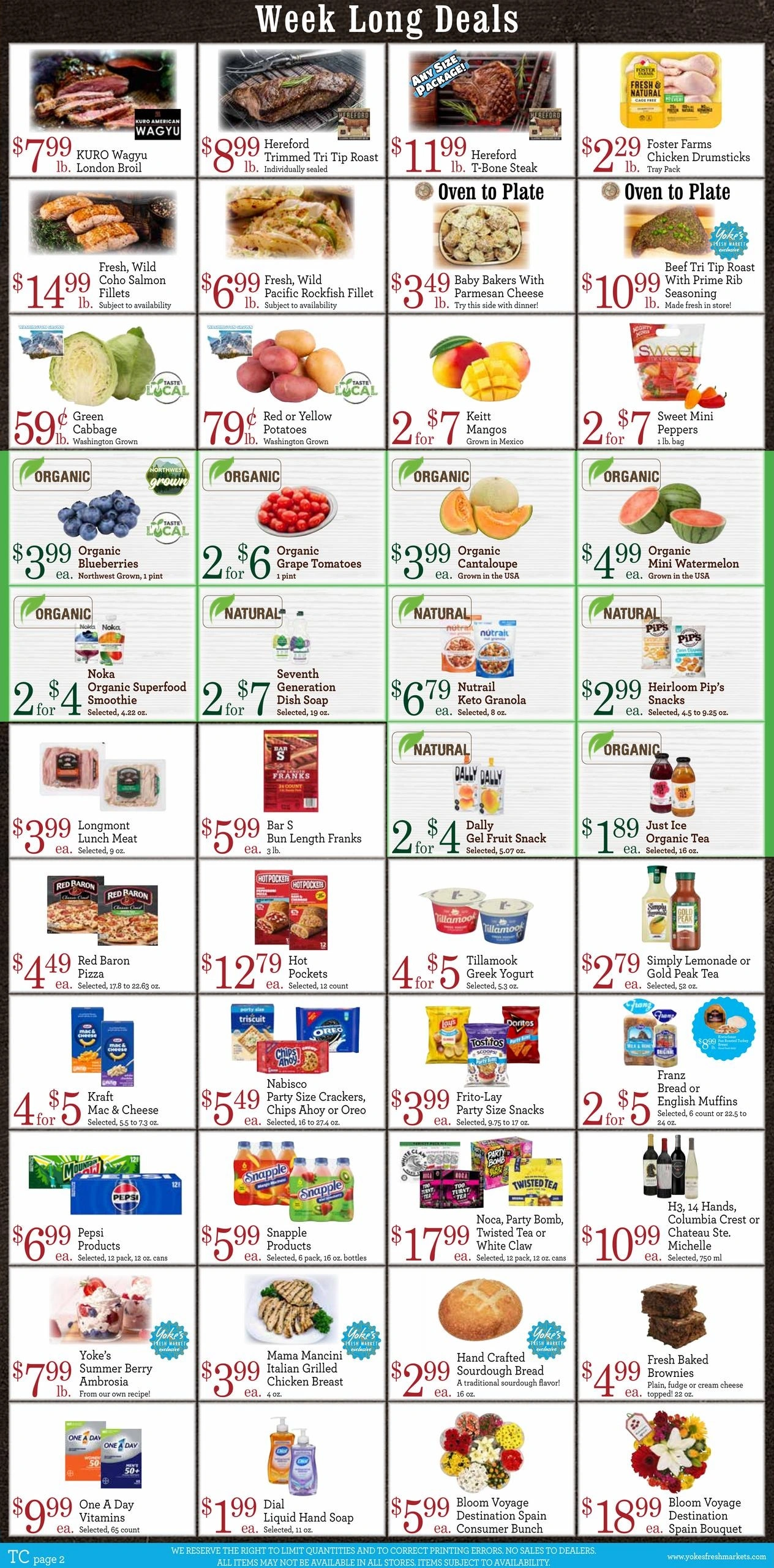 Yoke's Fresh Market flyer page 2