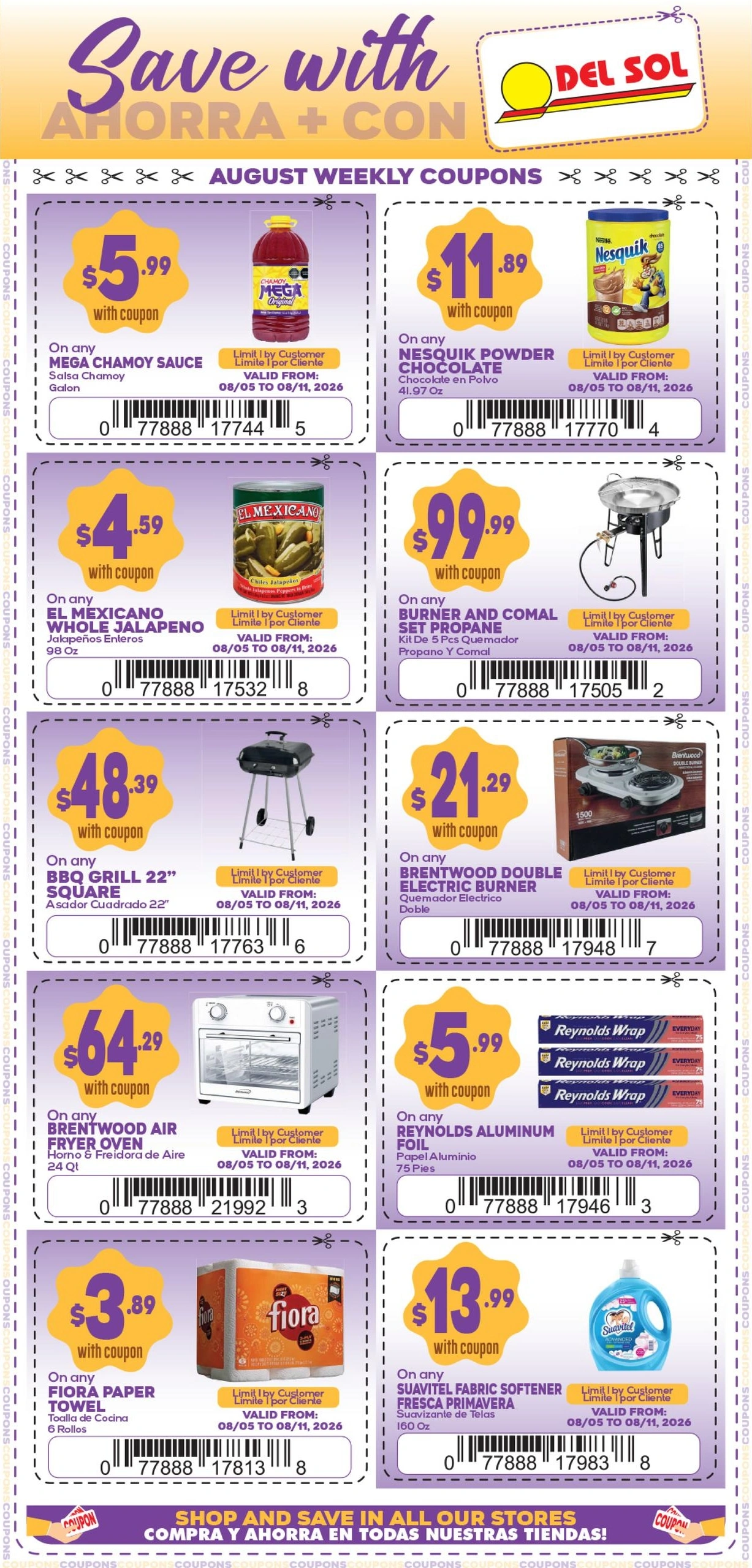 Del Sol IGA flyer page 5