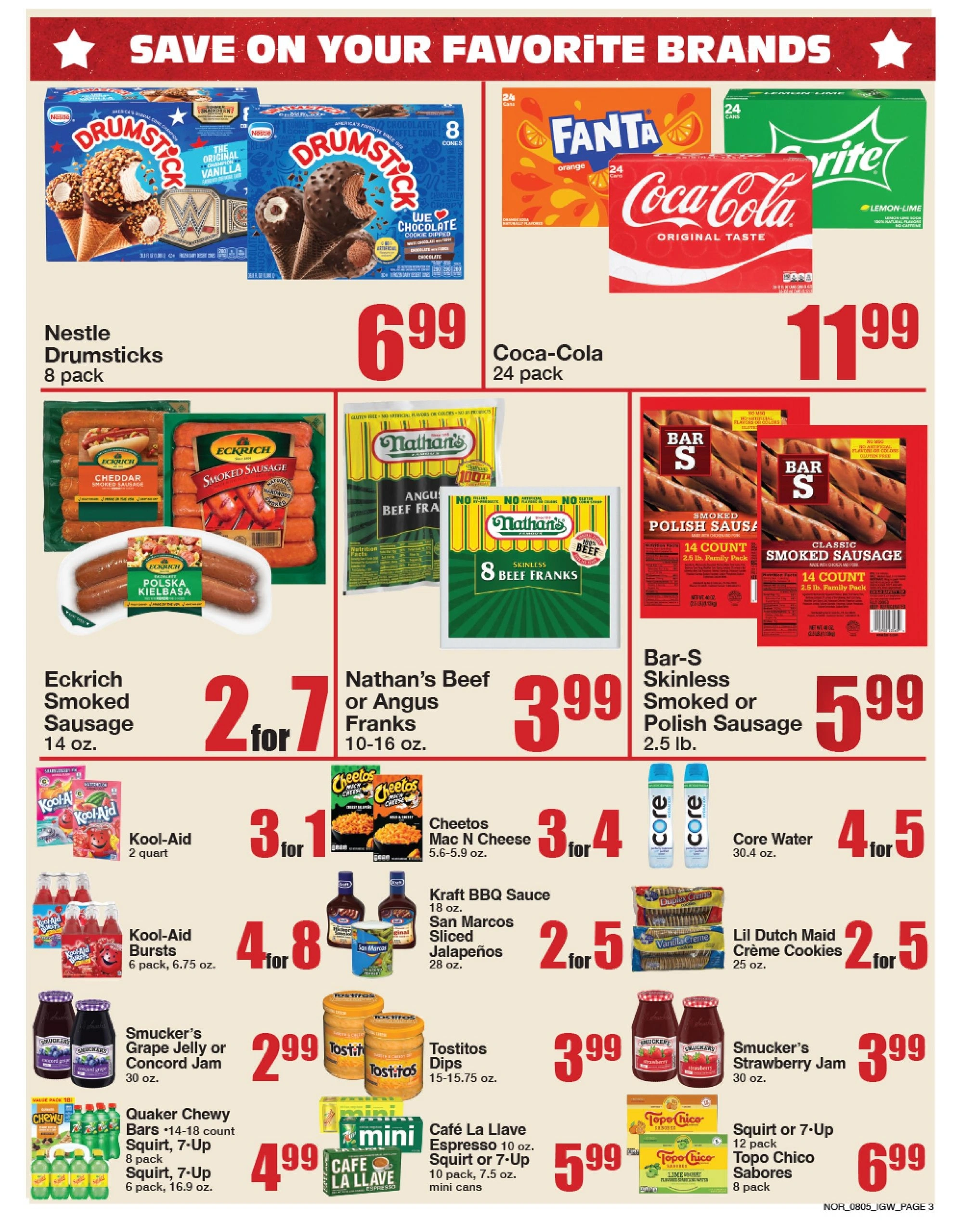 Norm's Hometown Grocery flyer page 4
