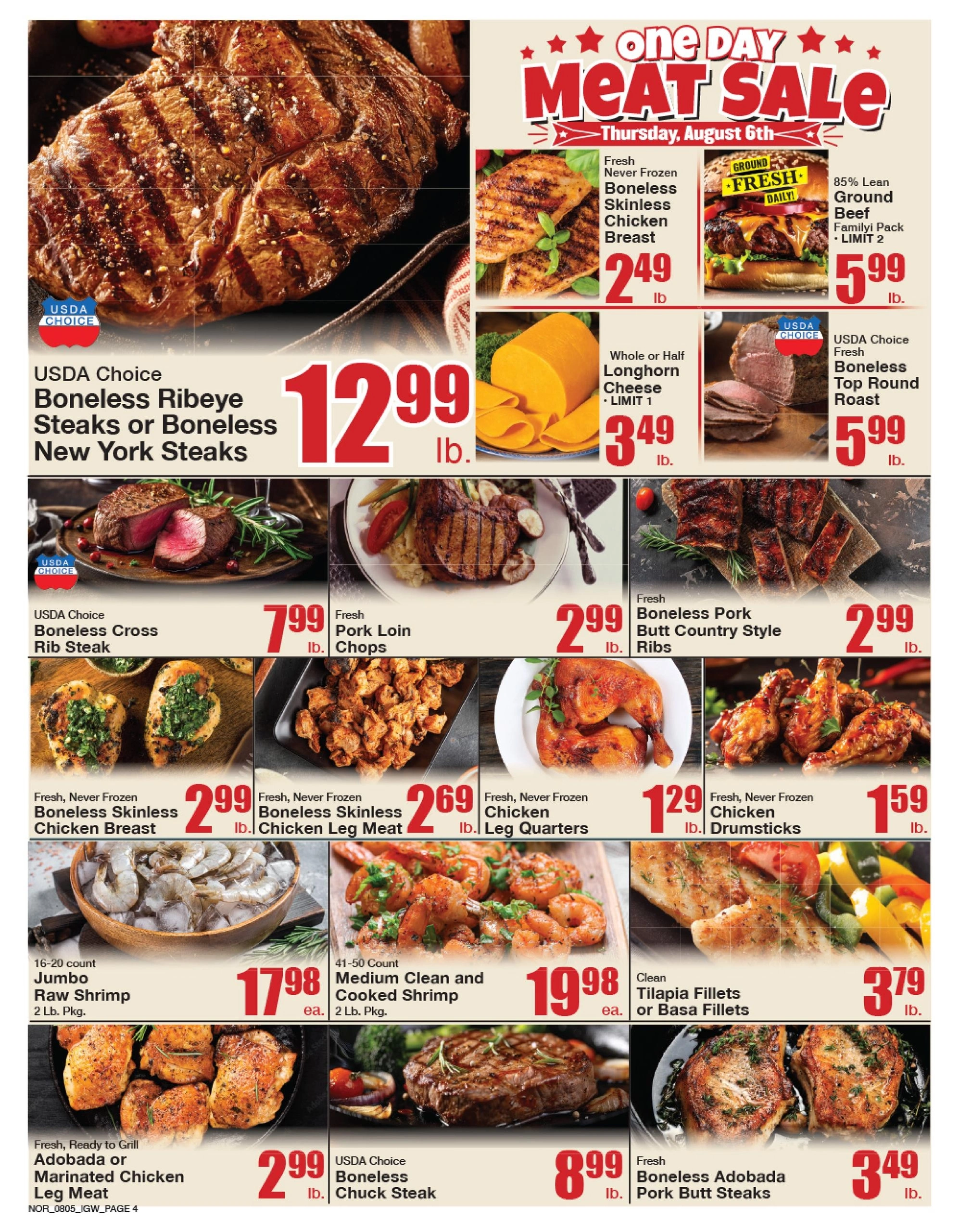 Norm's Hometown Grocery flyer page 5