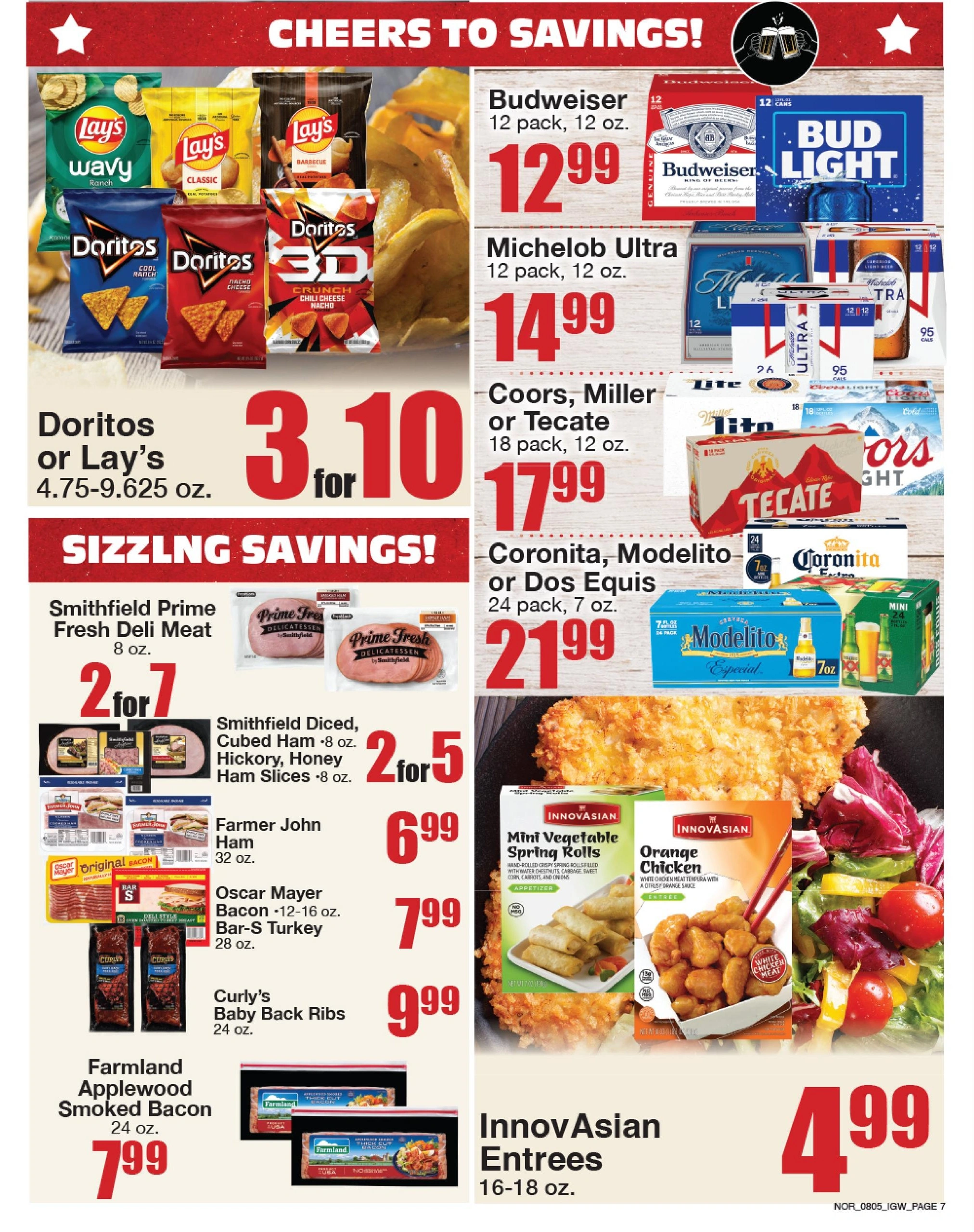 Norm's Hometown Grocery flyer page 8