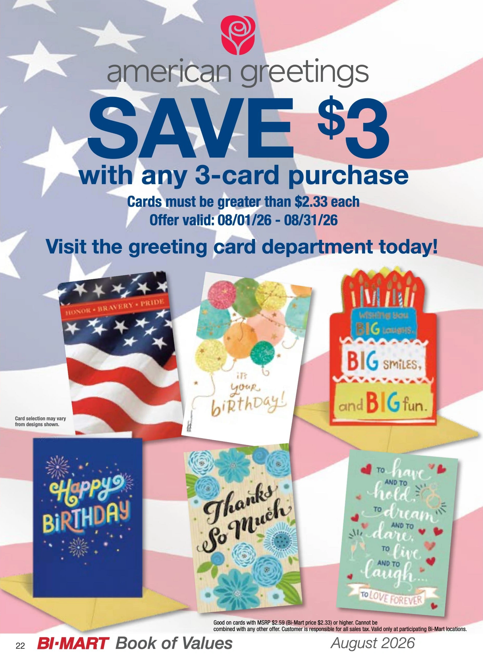Bi-Mart flyer page 22