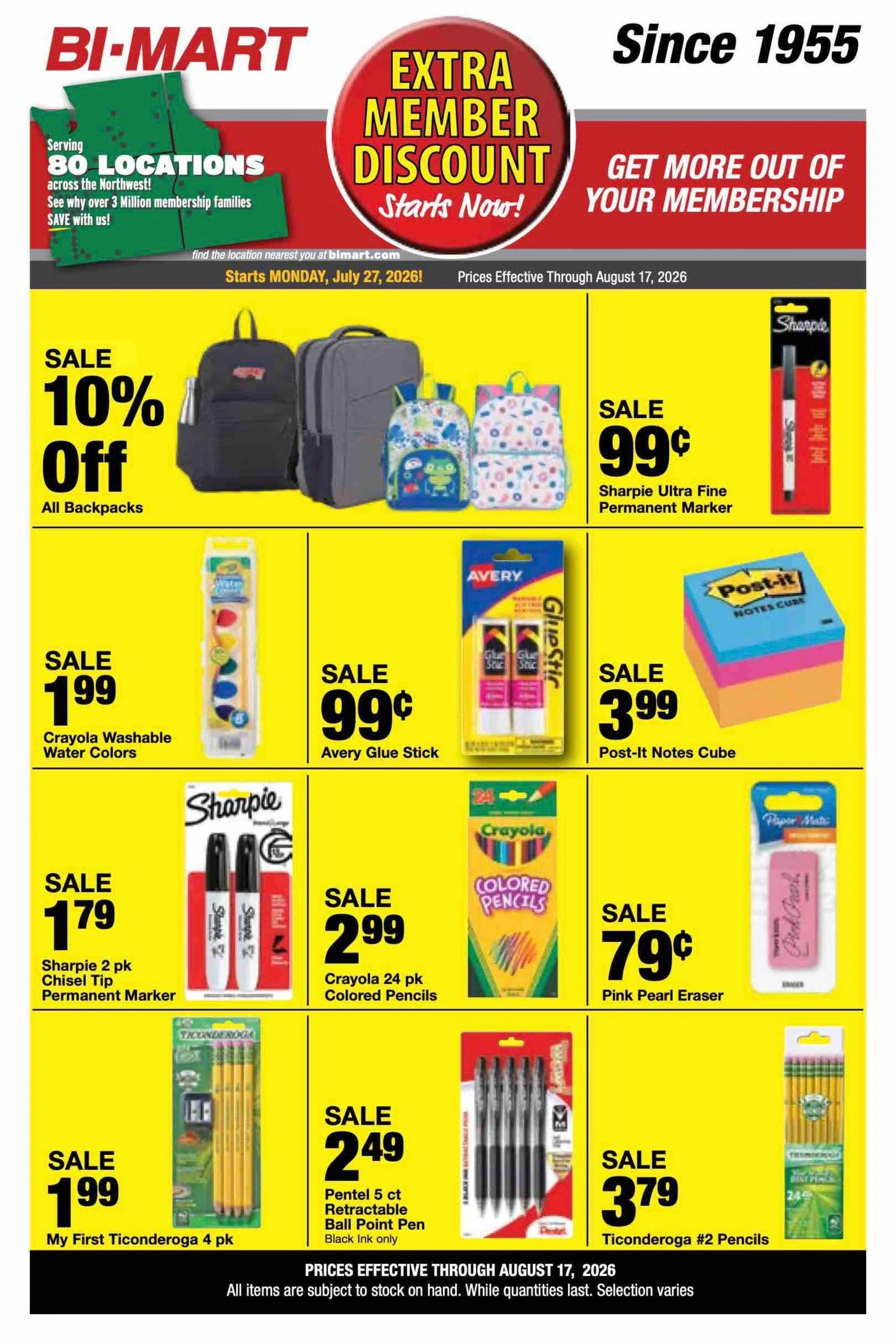 Bi-Mart flyer page 38