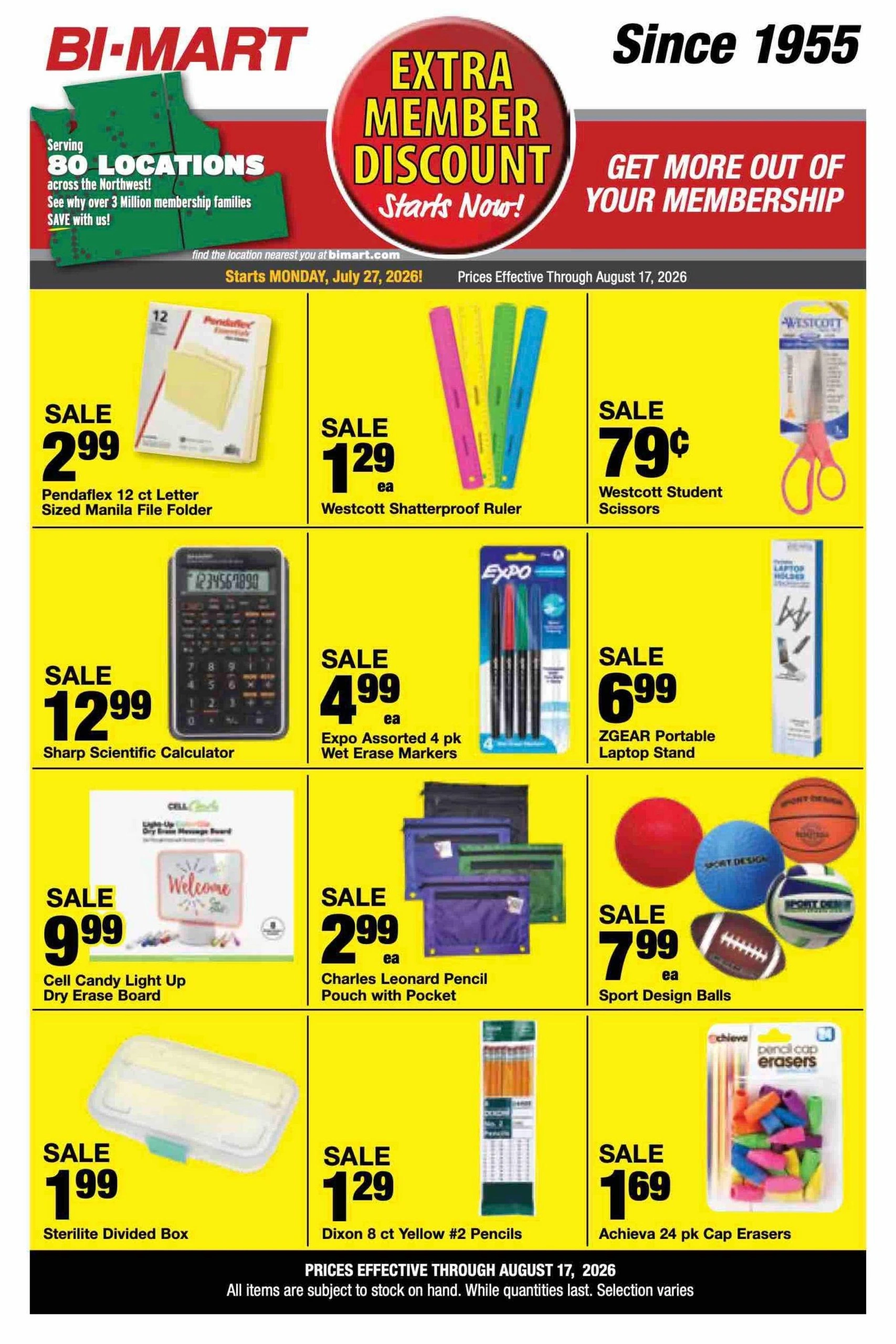 Bi-Mart flyer page 40