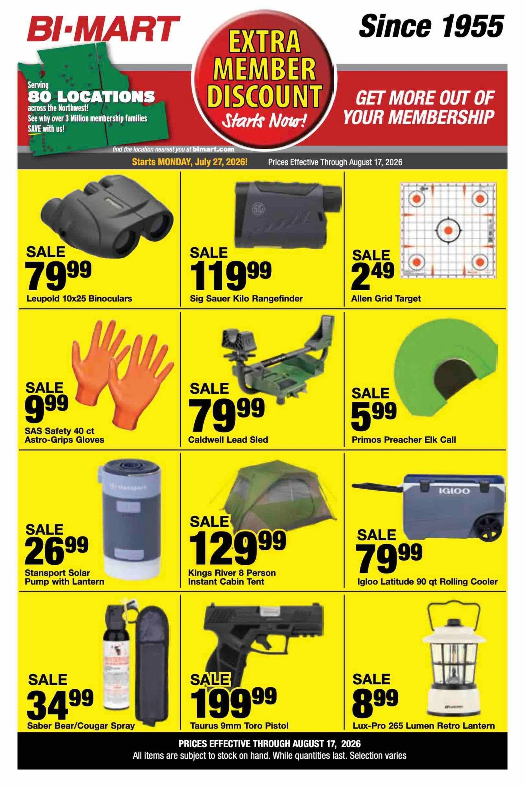 Bi-Mart flyer page 44
