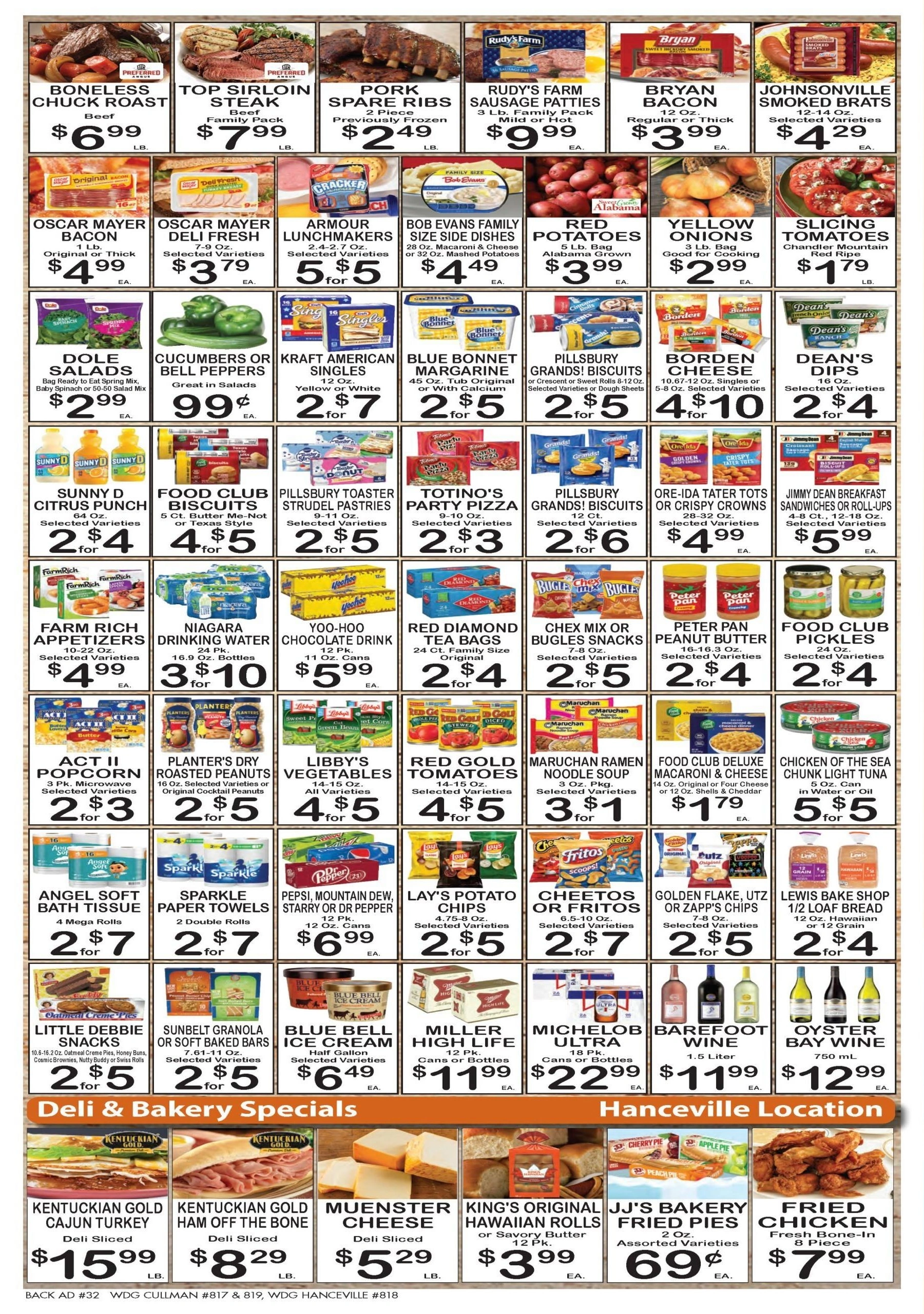 Warehouse Discount Groceries flyer page 2