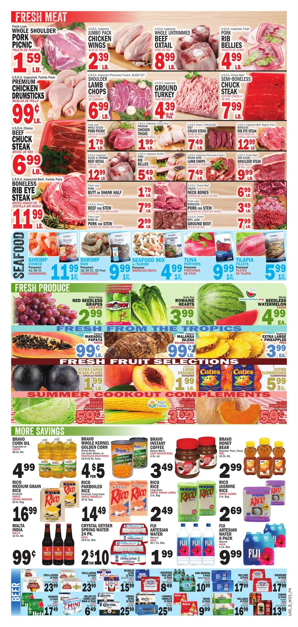 Bravo Supermarket flyer page 4