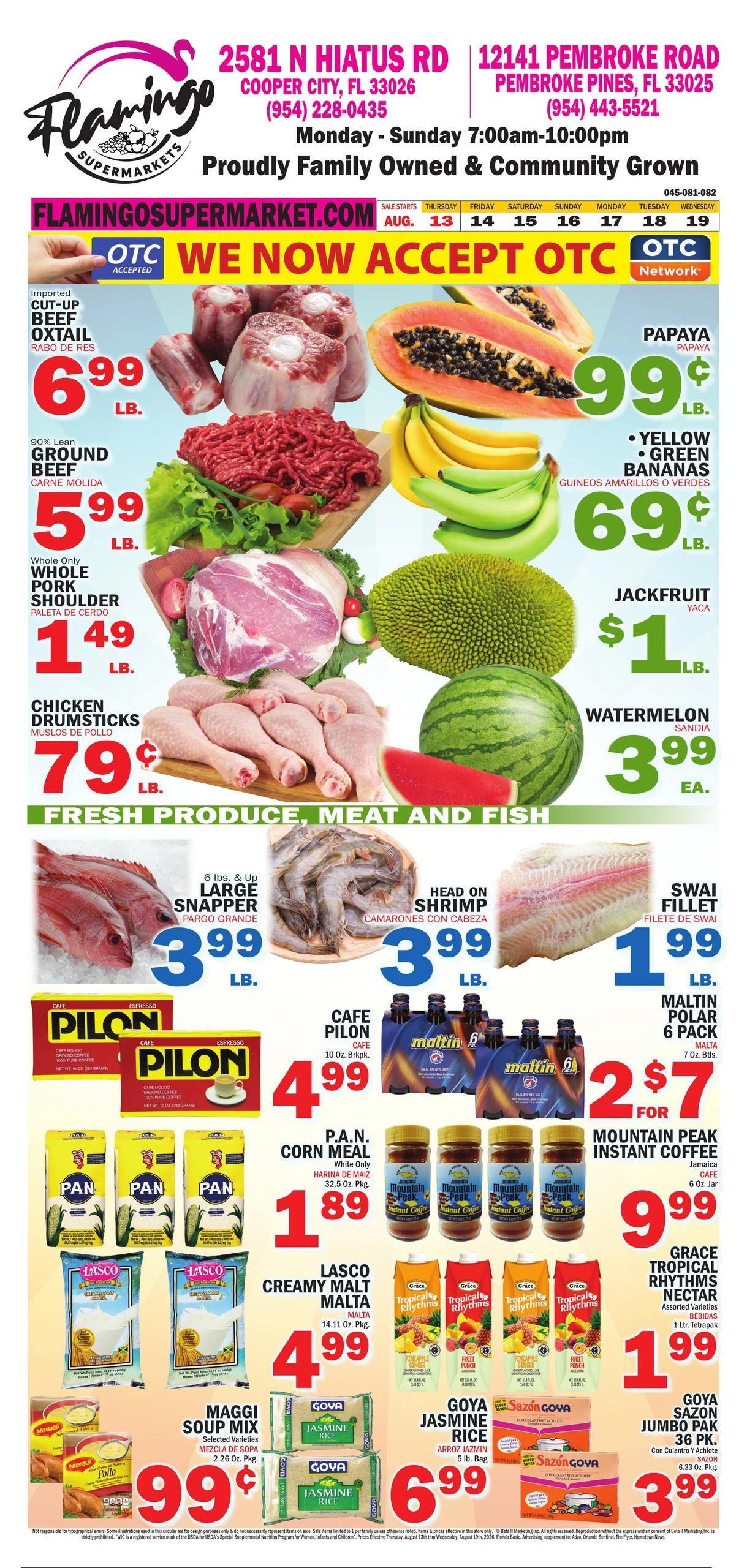 Bravo Supermarket flyer page 1