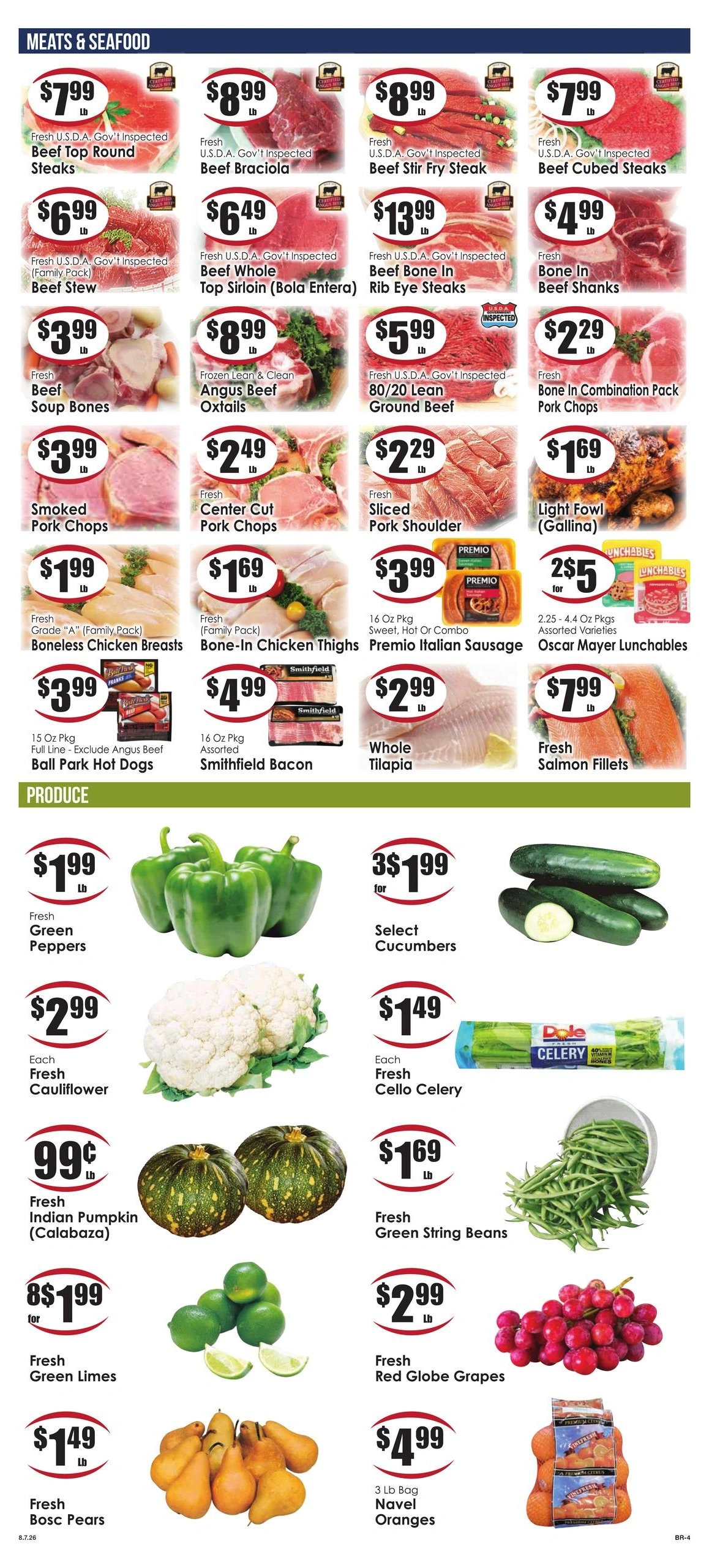 Gala Supermarkets flyer page 4