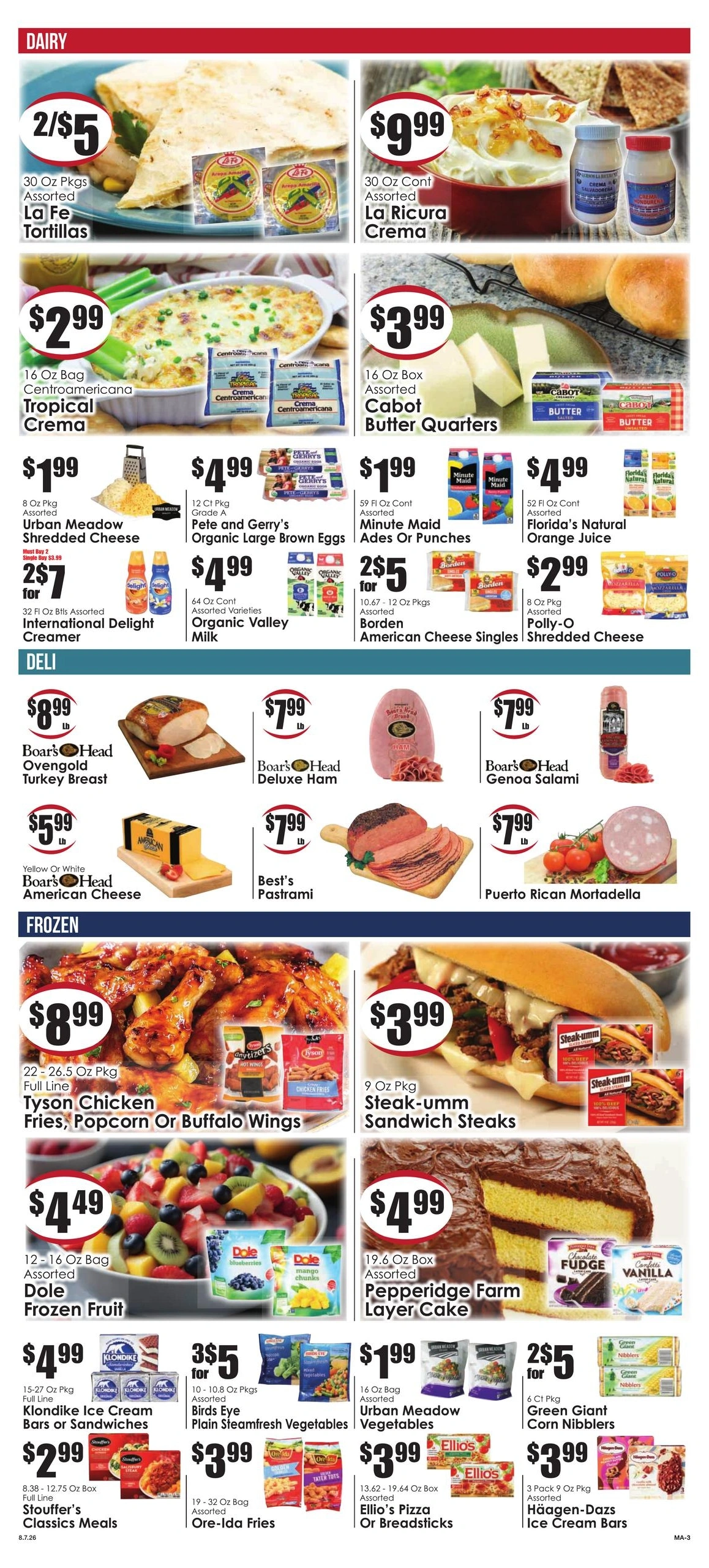 Gala Supermarkets flyer page 3