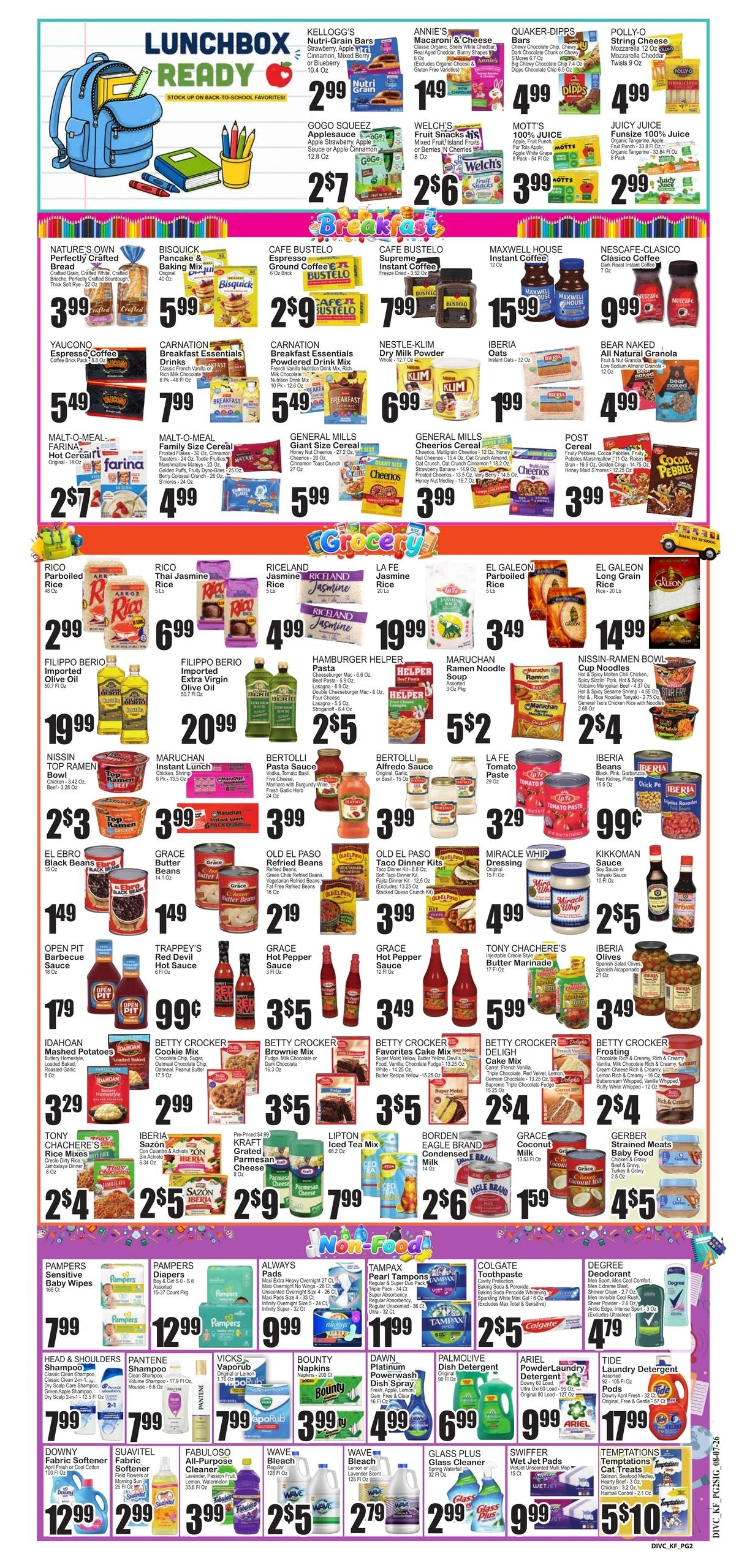 Gala Supermarkets flyer page 2