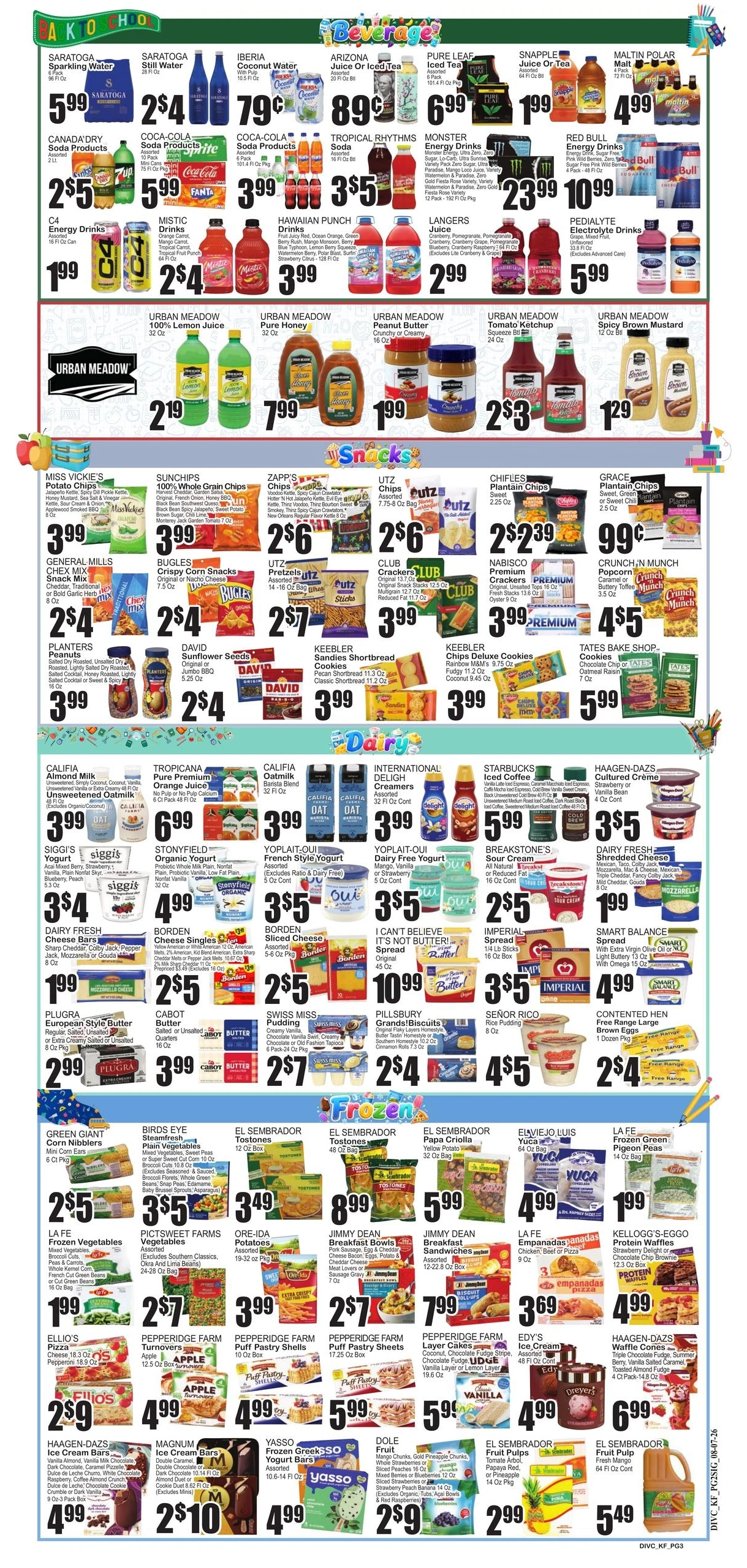 Gala Supermarkets flyer page 3