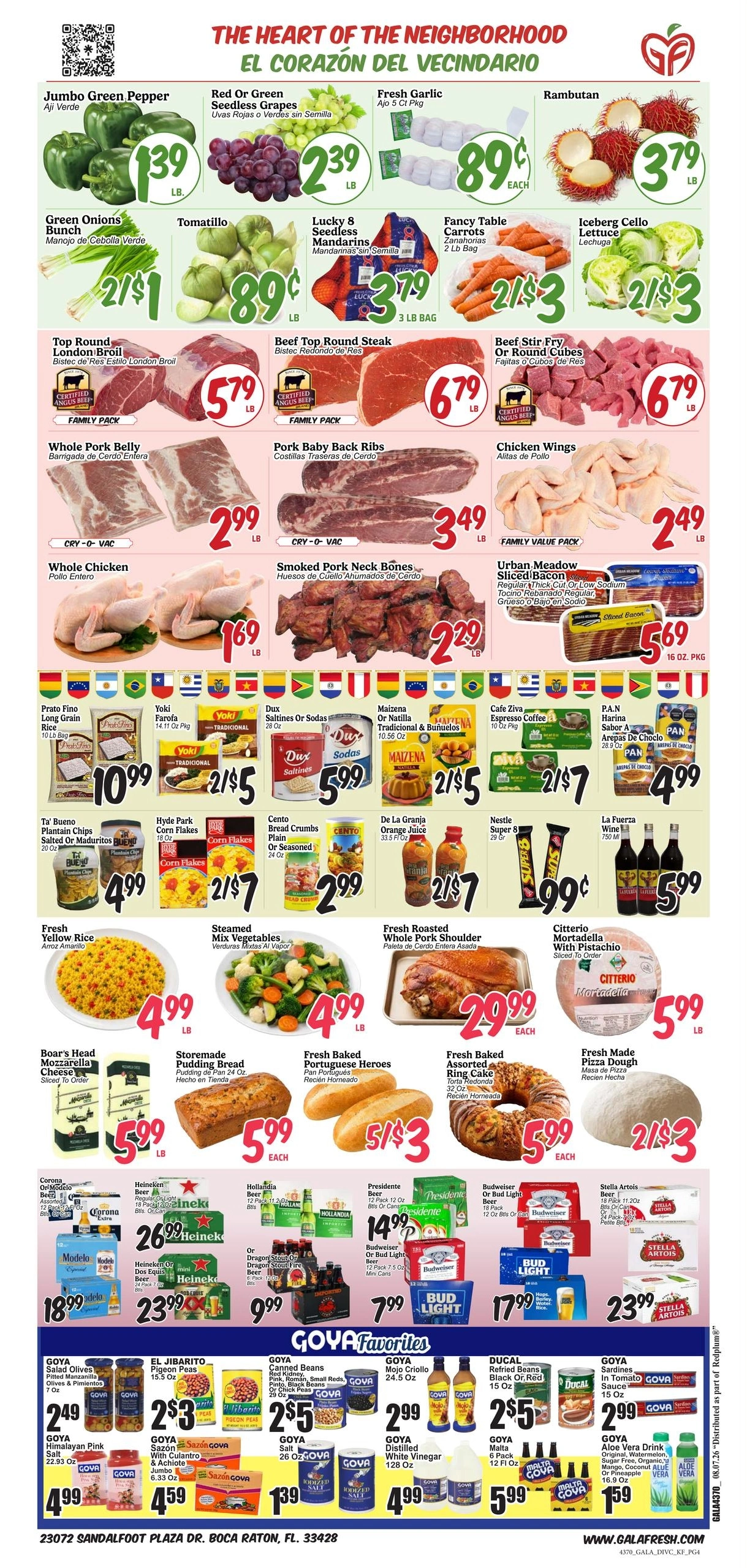 Gala Supermarkets flyer page 4