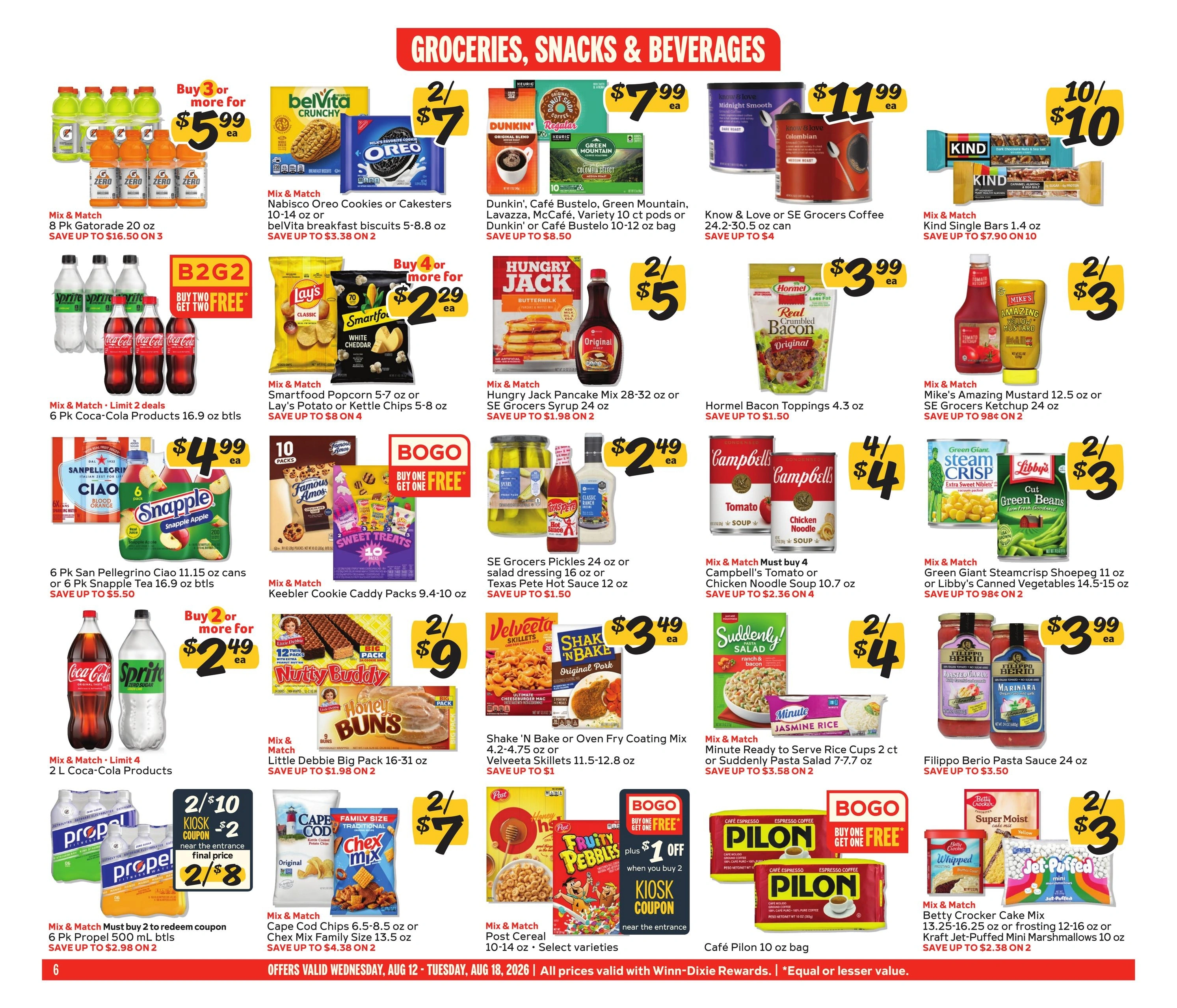 Winn-Dixie flyer page 6