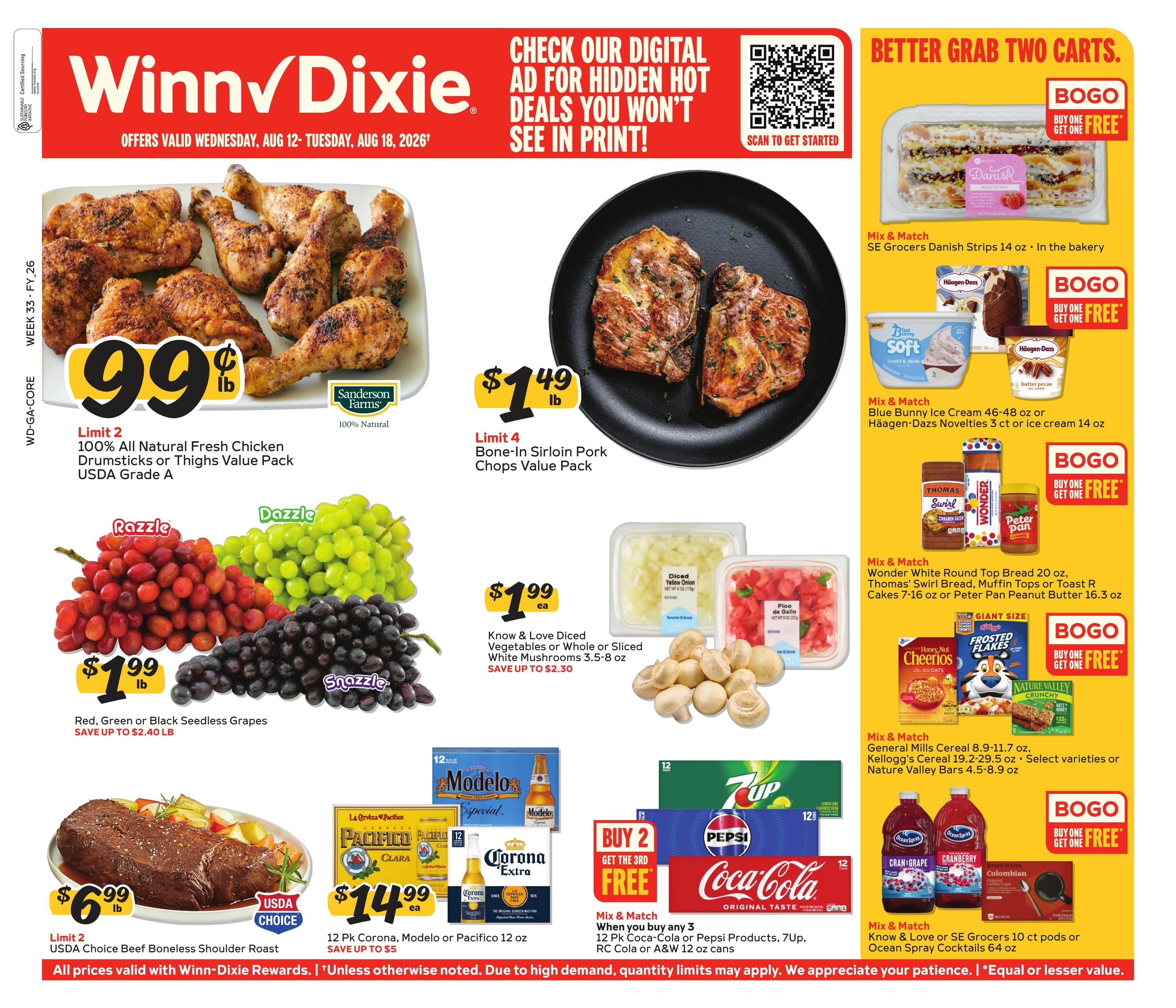 Winn-Dixie flyer page 1